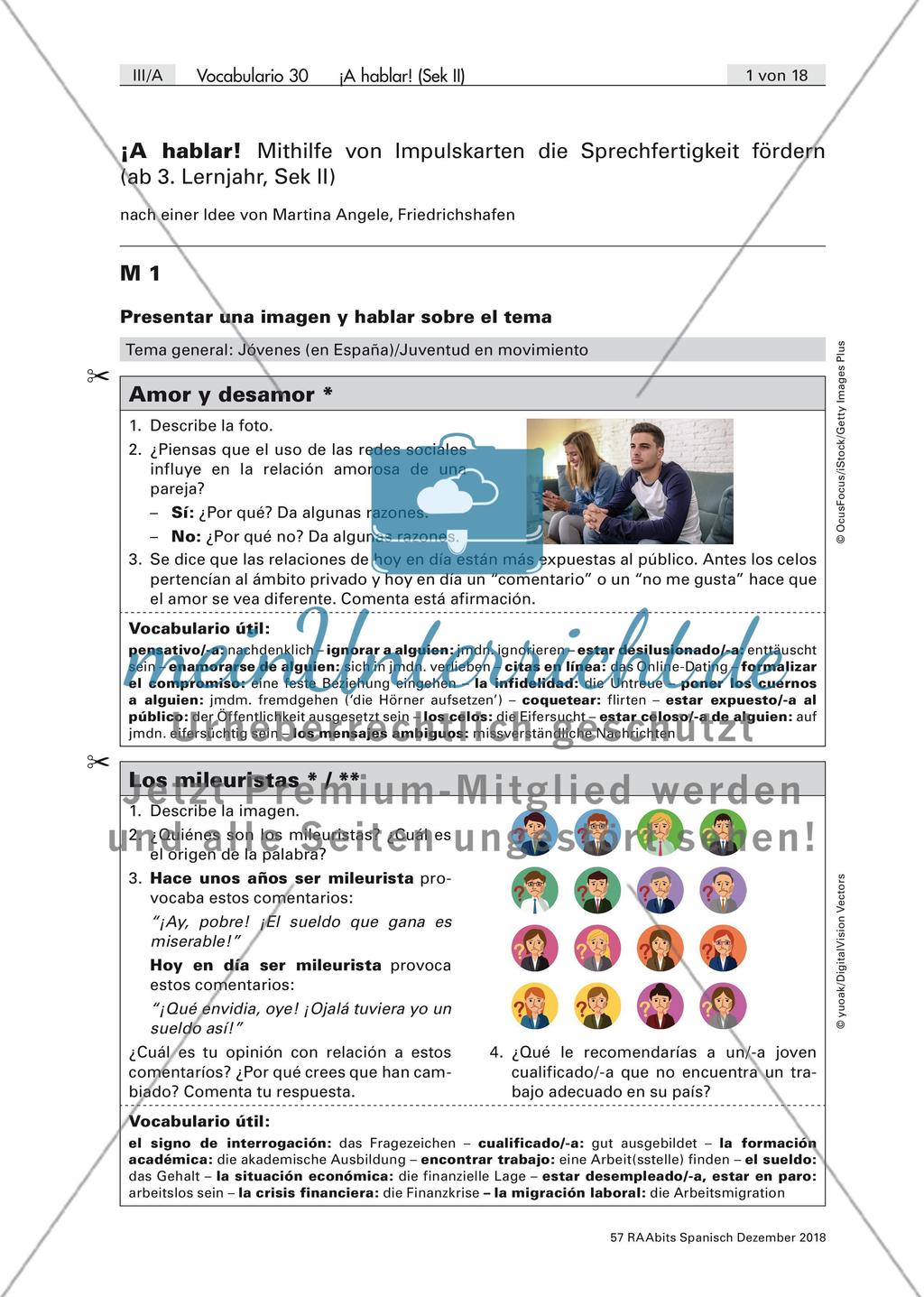 Förderung der Sprechfähigkeit mit Hilfe von Impulskarten Preview 1
