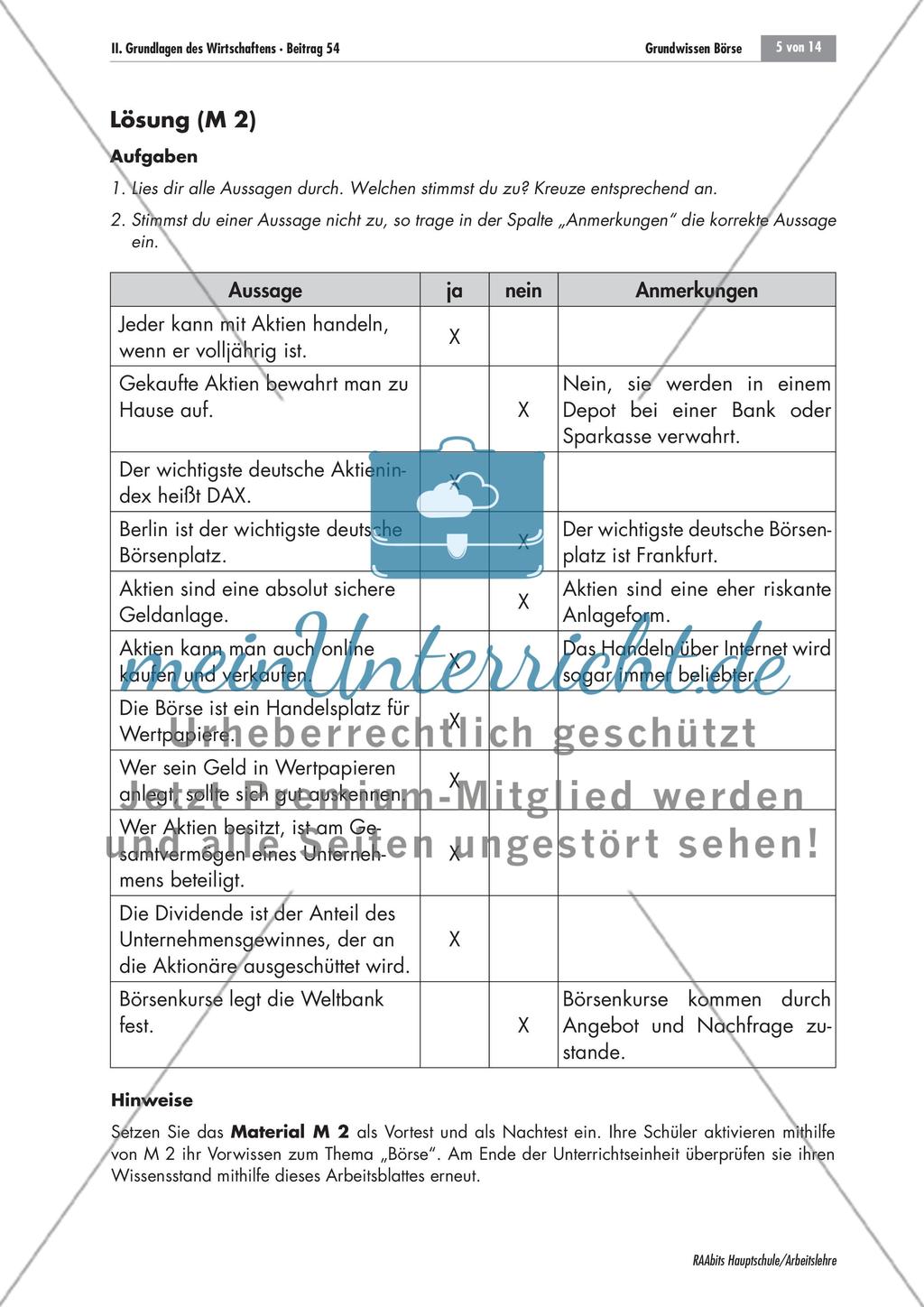 Grundwissen Börse Preview 5