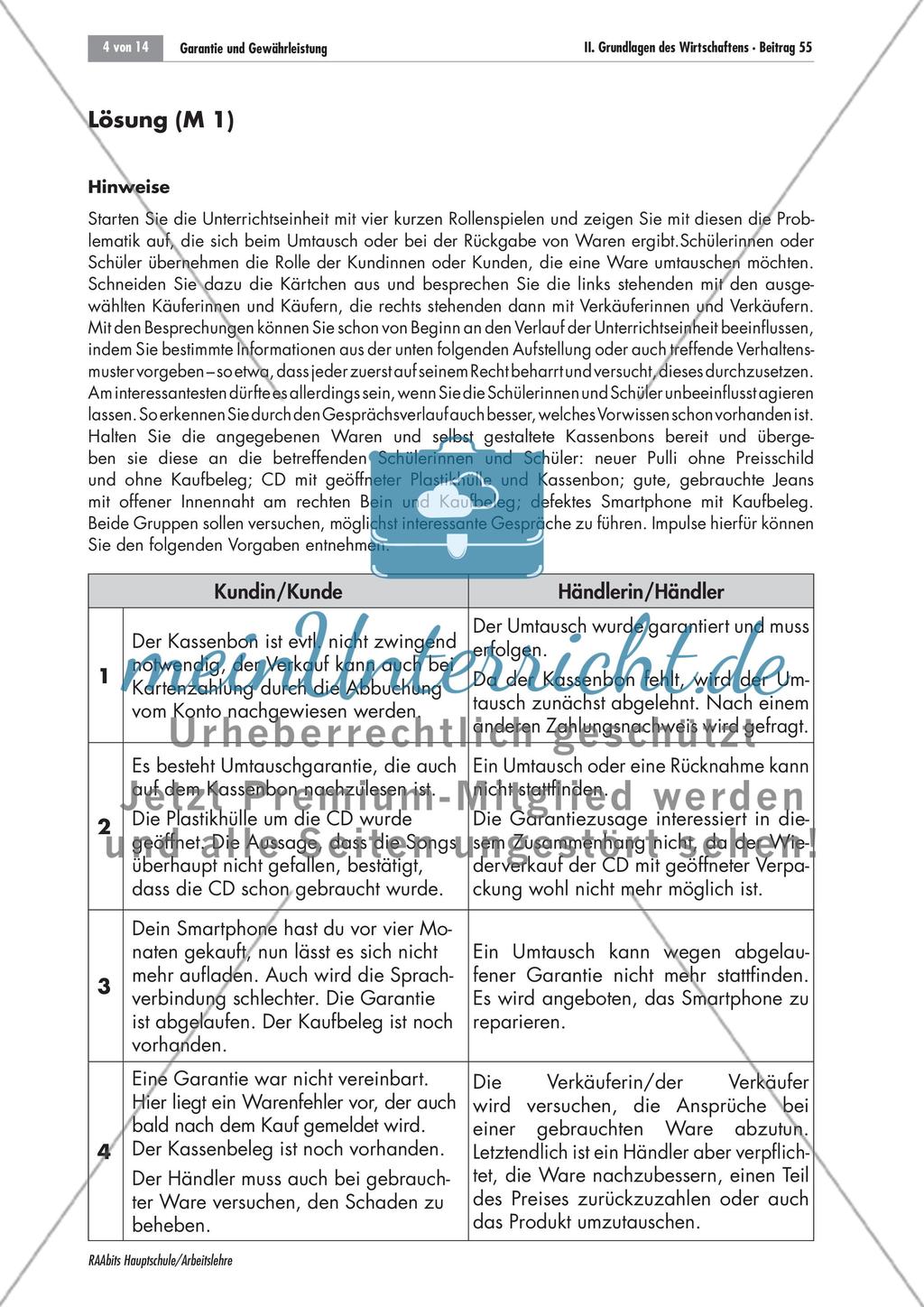 Warenumtausch Preview 4