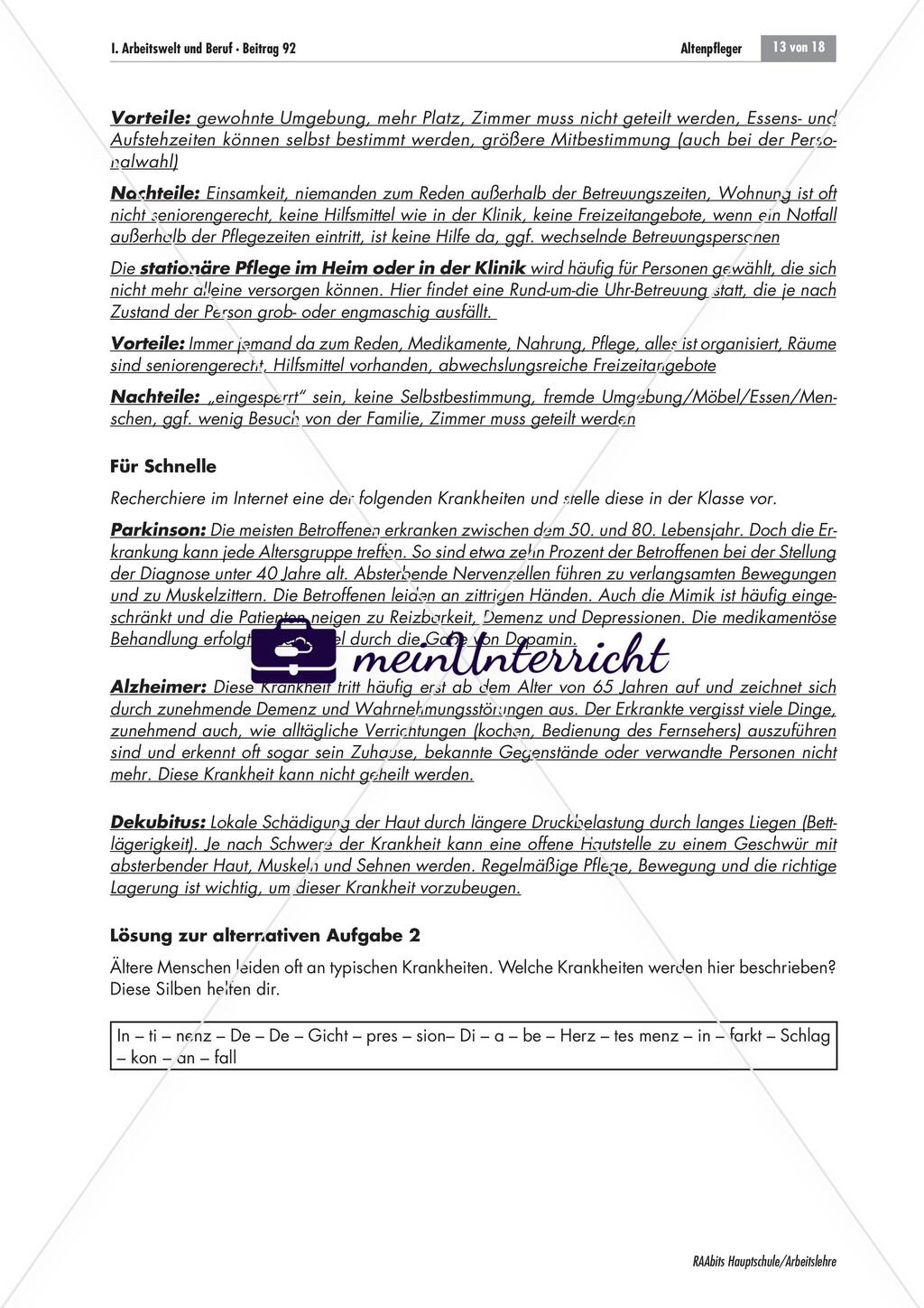 Ausbildung in der Altenpflege Preview 13