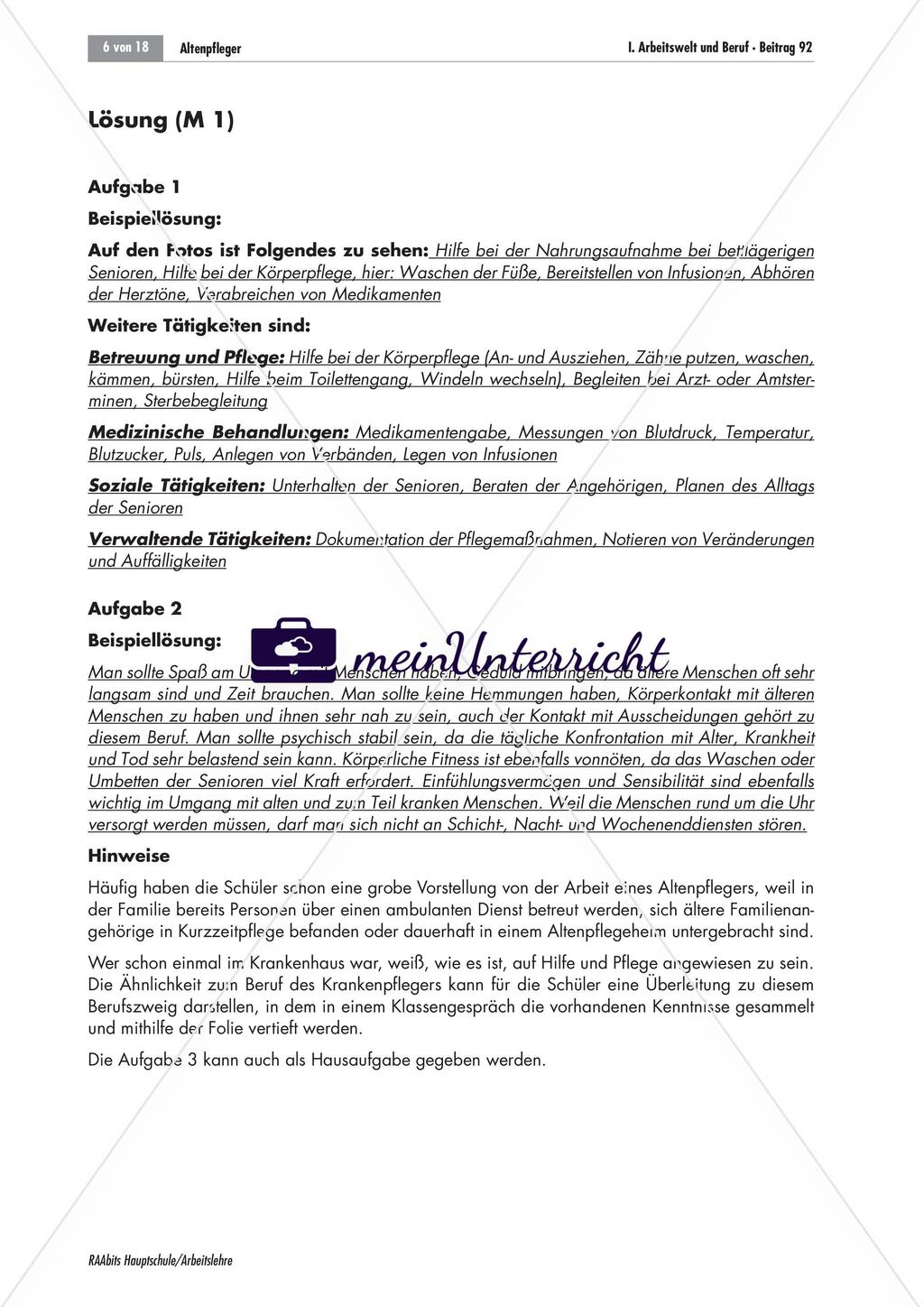 Ausbildung in der Altenpflege Preview 6