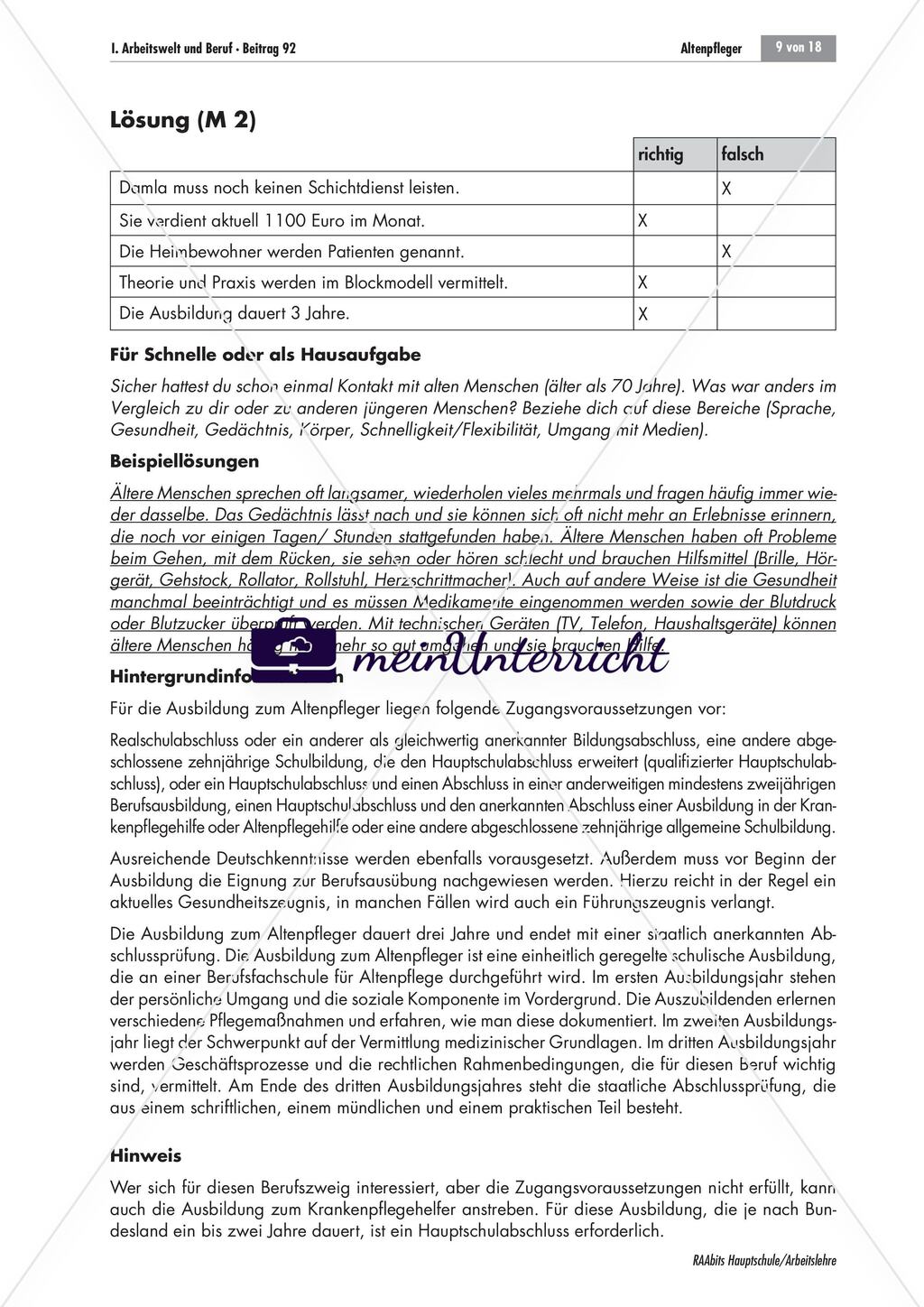 Ausbildung in der Altenpflege Preview 9