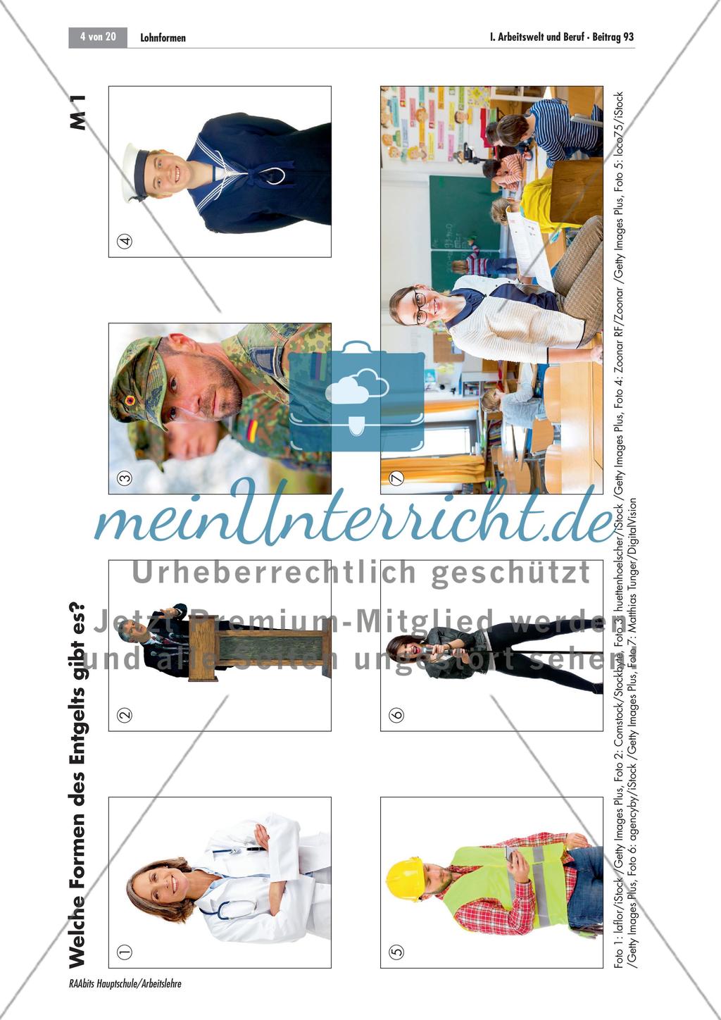 Unterschiedliche Lohnformen im Vergleich Preview 4