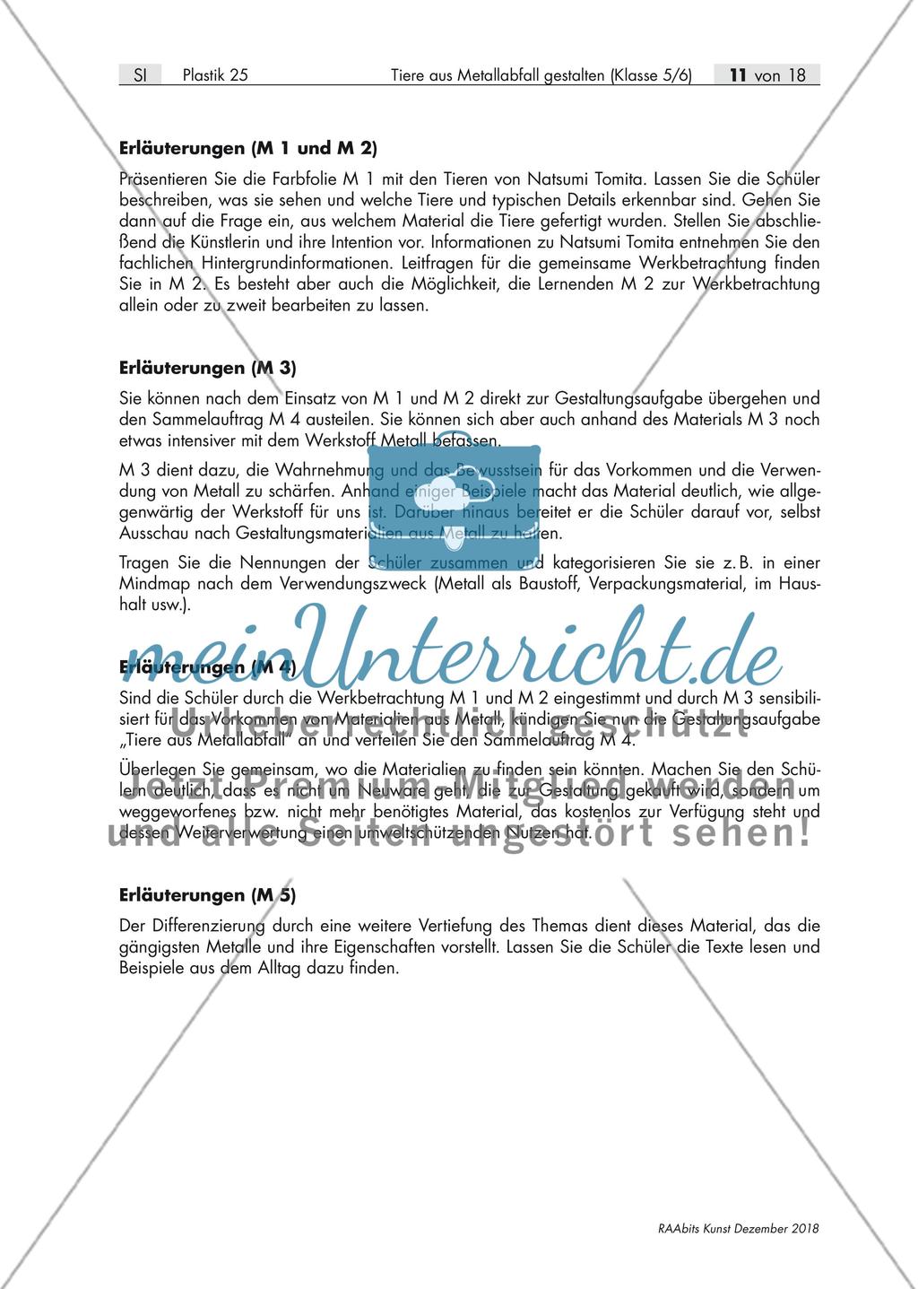 Gestaltung von Tieren aus Metallabfall Preview 11