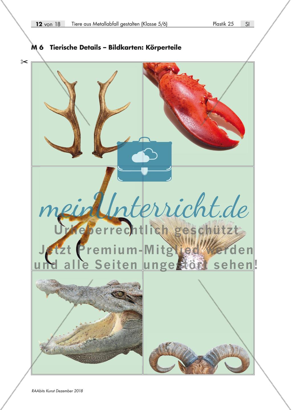Gestaltung von Tieren aus Metallabfall Preview 12