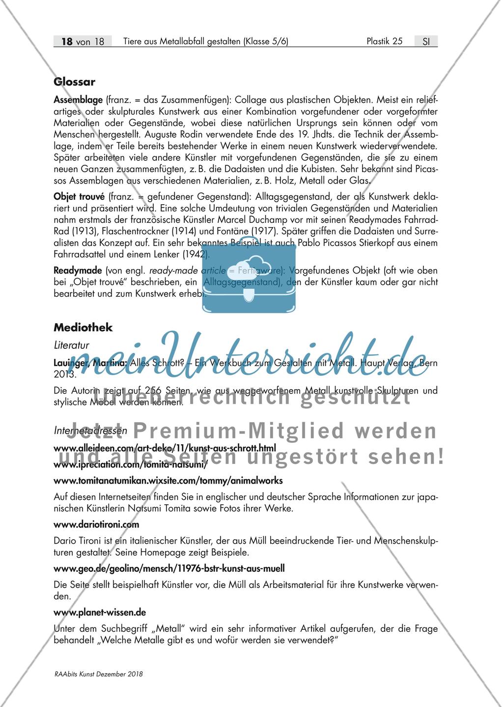 Gestaltung von Tieren aus Metallabfall Preview 18