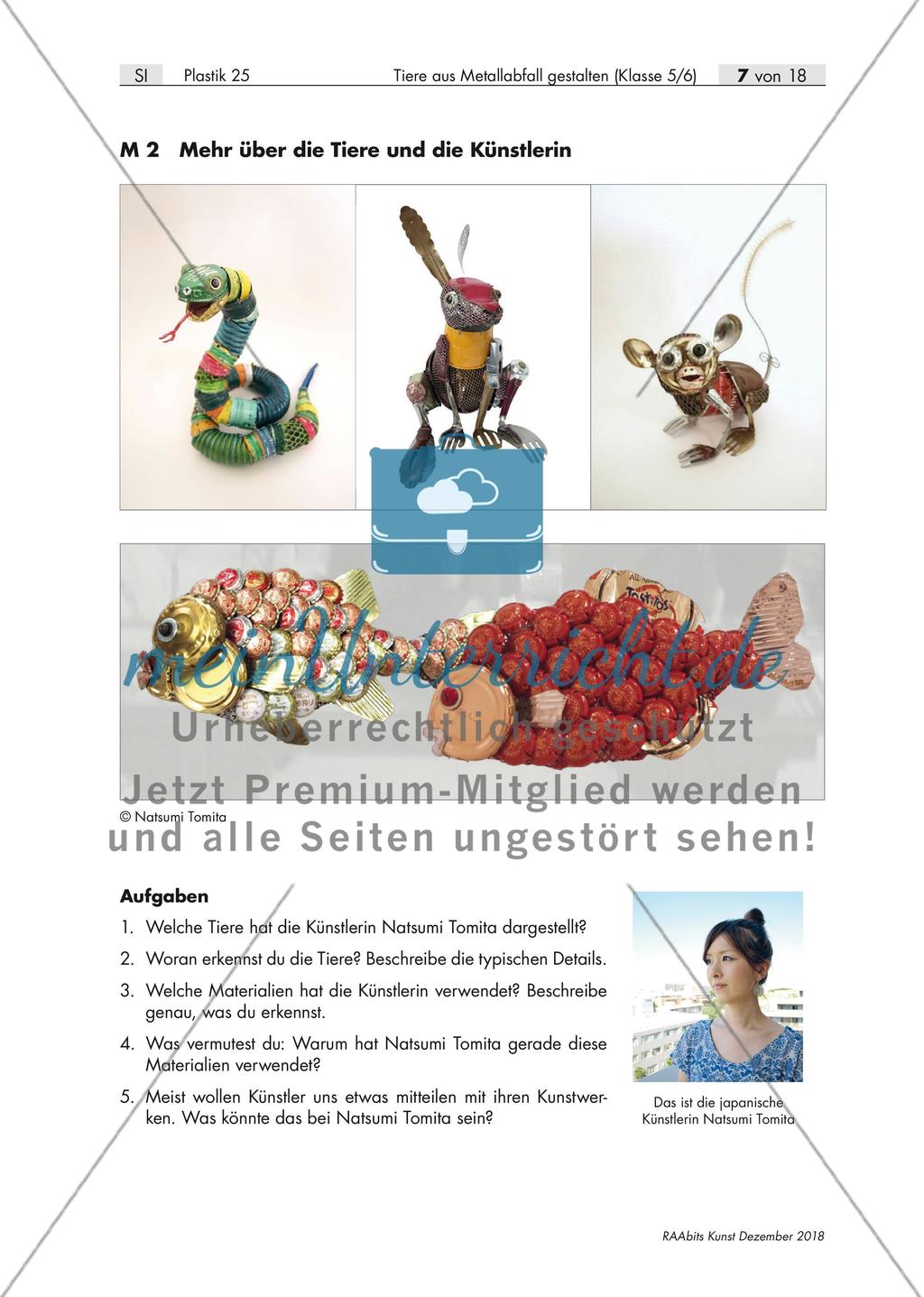 Gestaltung von Tieren aus Metallabfall Preview 7