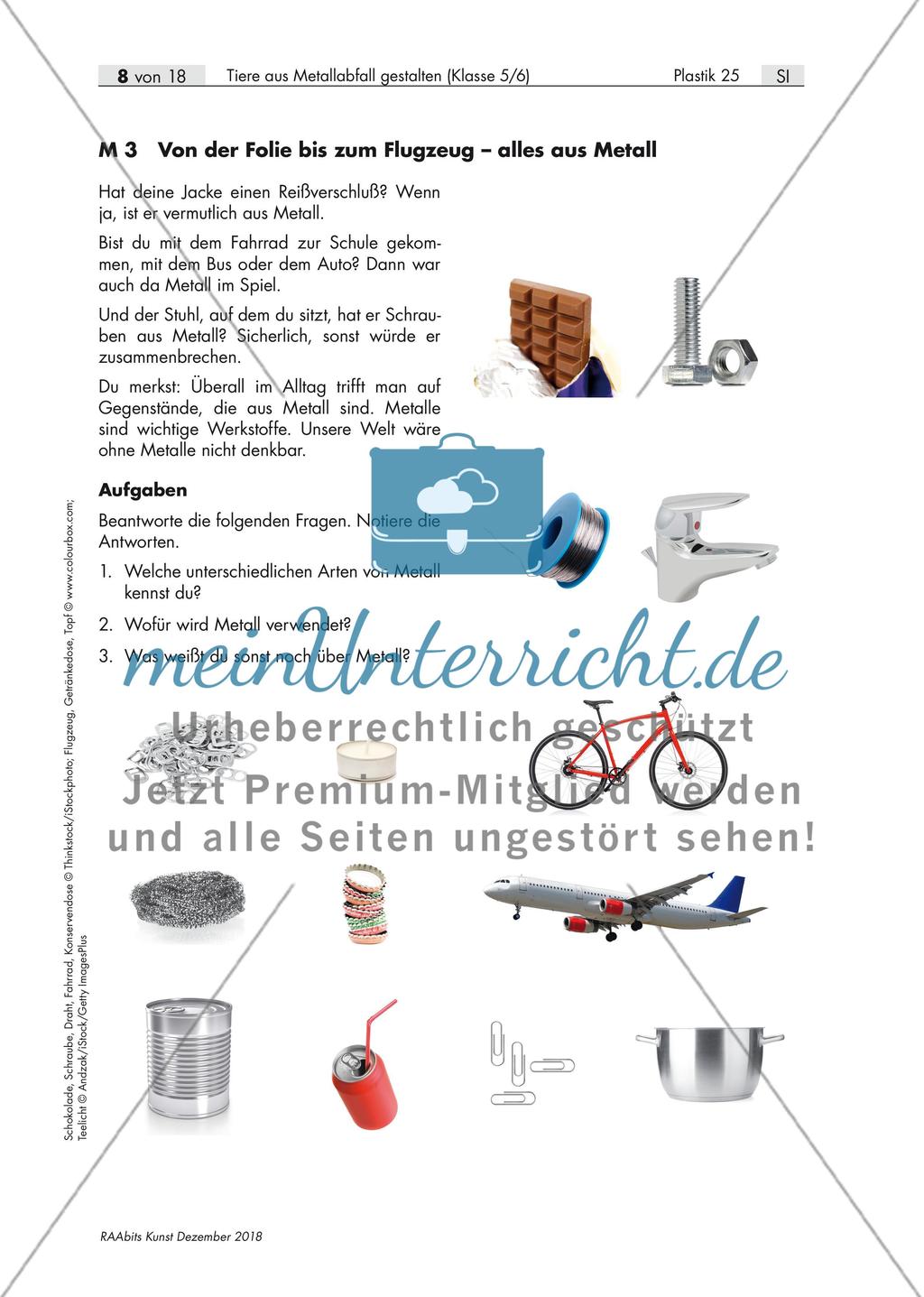 Gestaltung von Tieren aus Metallabfall Preview 8