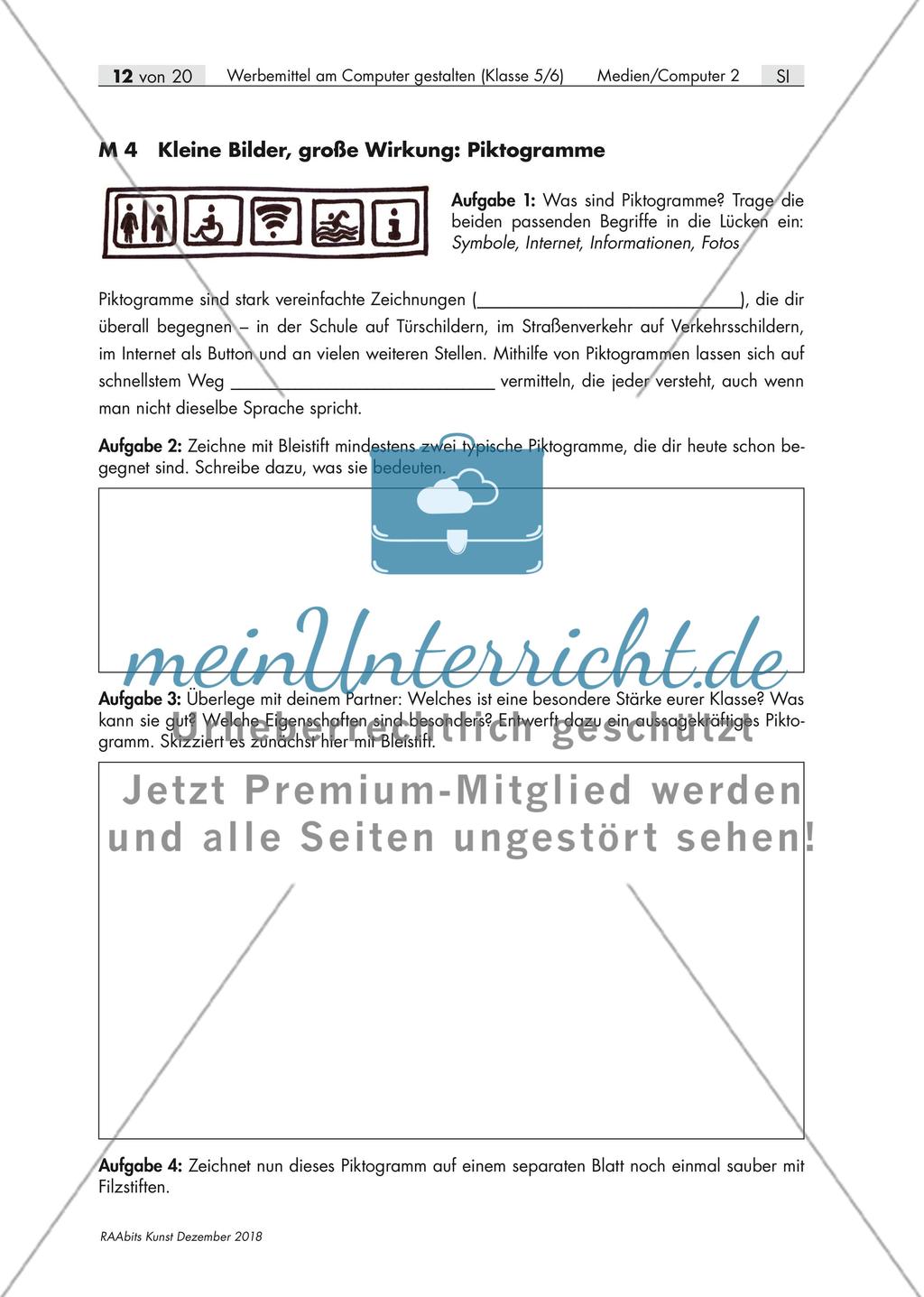 Die Gestaltung von Werbung Preview 1