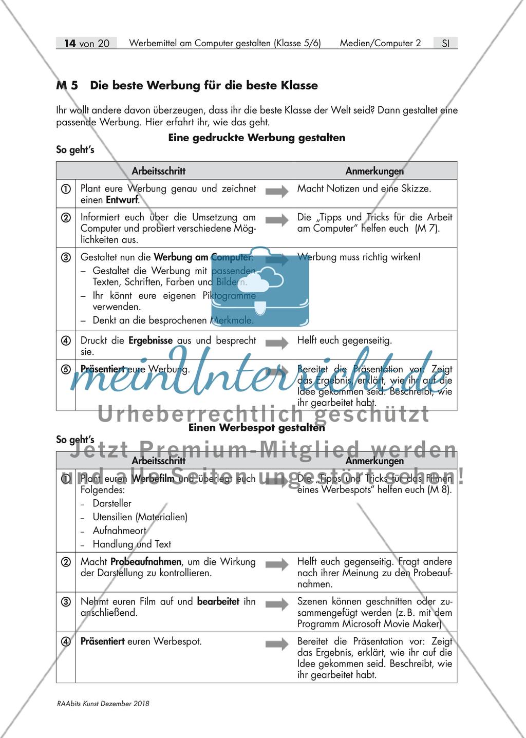 Die Gestaltung von Werbung Preview 3