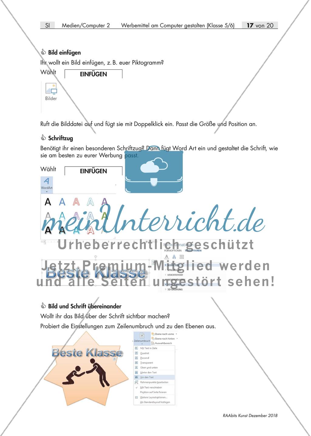 Die Gestaltung von Werbung Preview 6