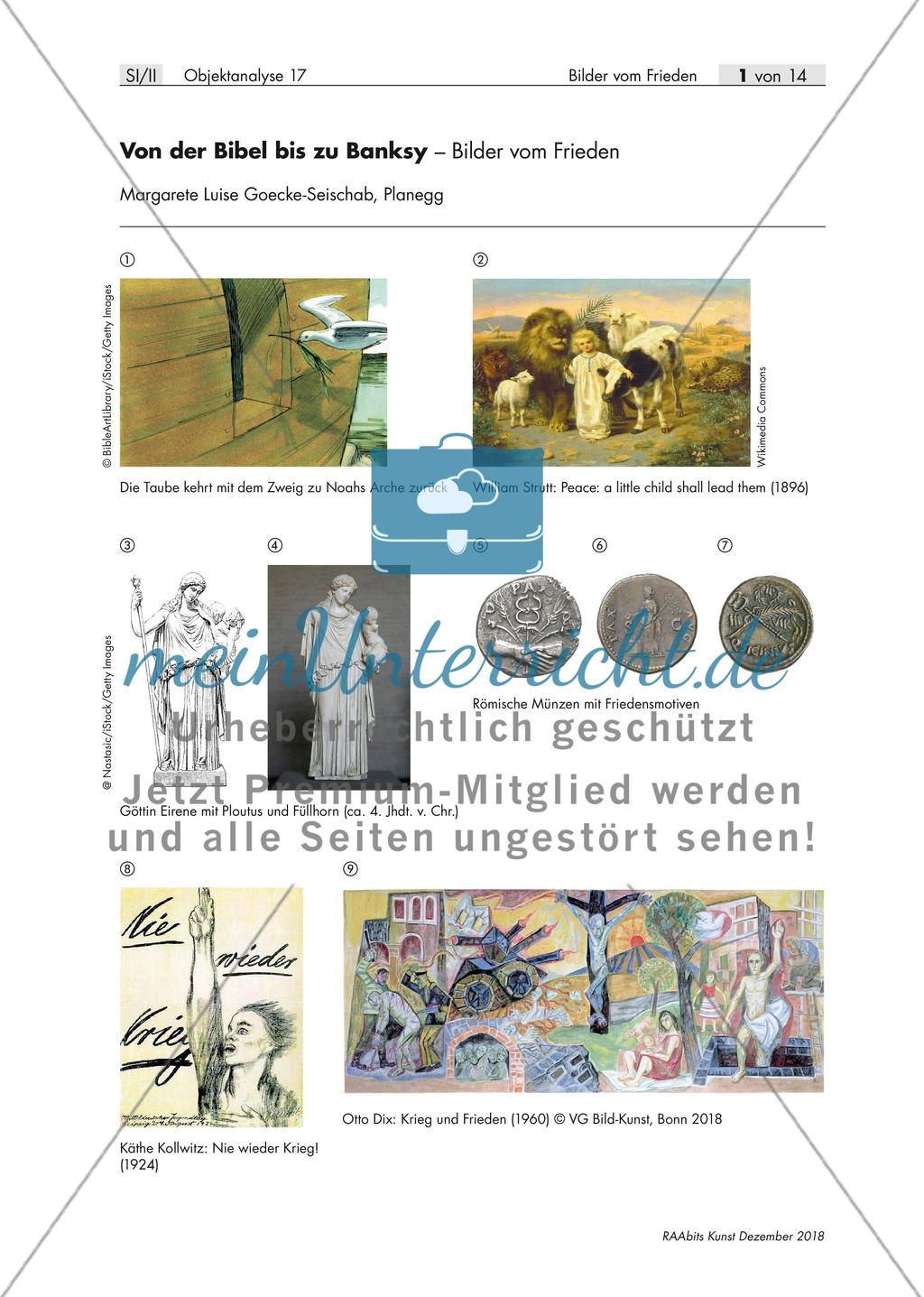 Friedenssymbole, Zeichen und Logos Preview 1