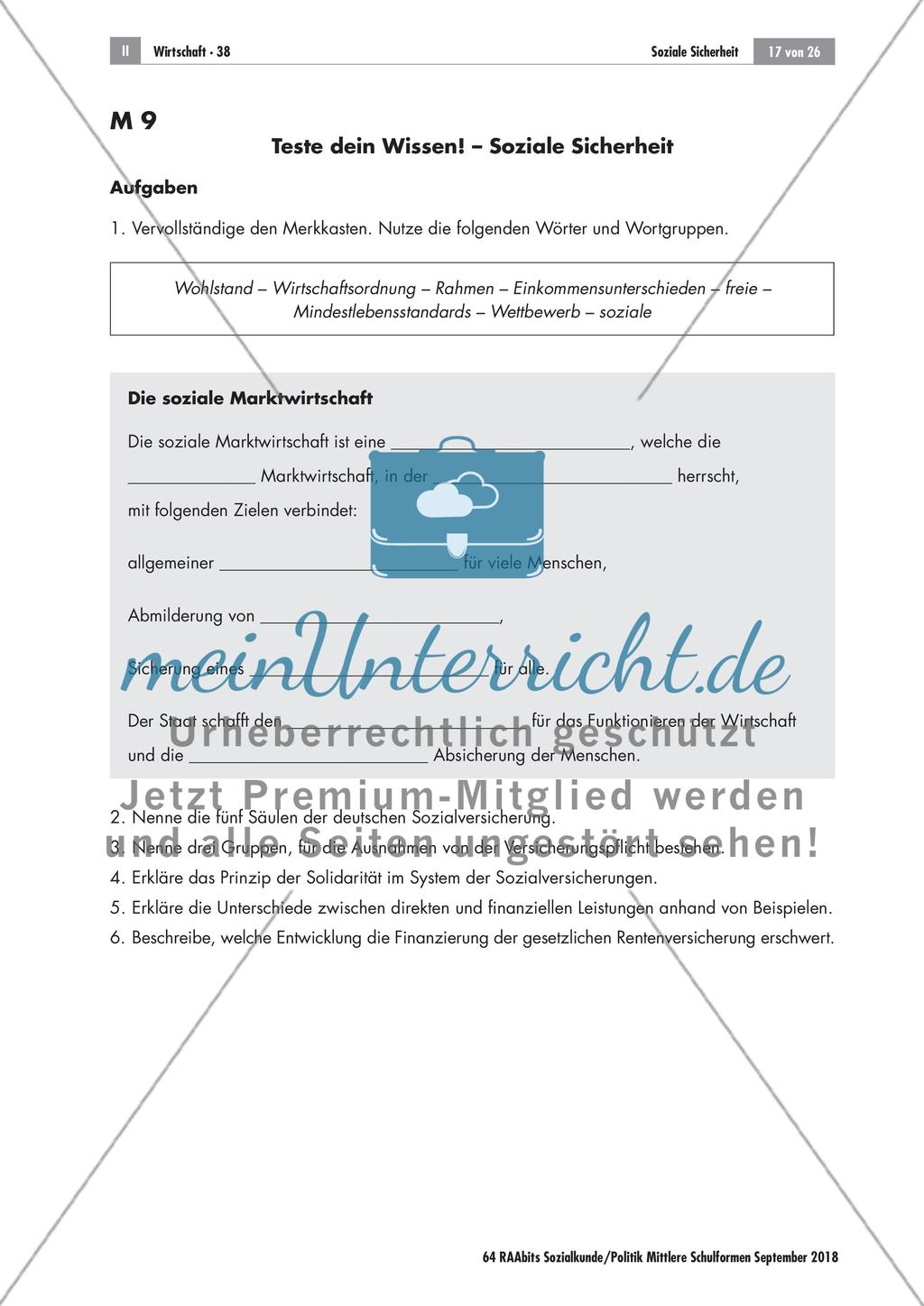 Marktwirtschaft und soziale Sicherheit in Deutschland Preview 12