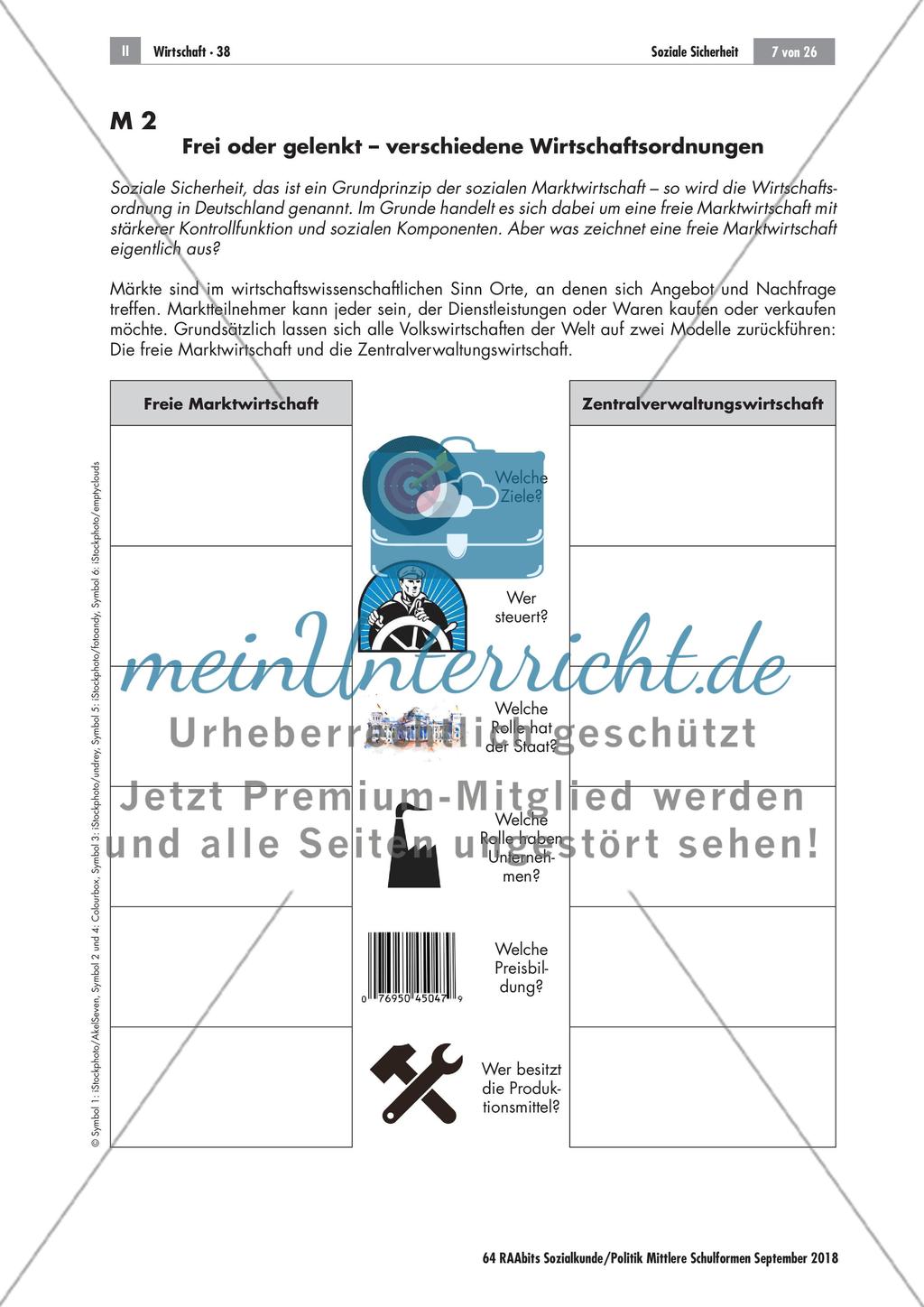 Marktwirtschaft und soziale Sicherheit in Deutschland Preview 2