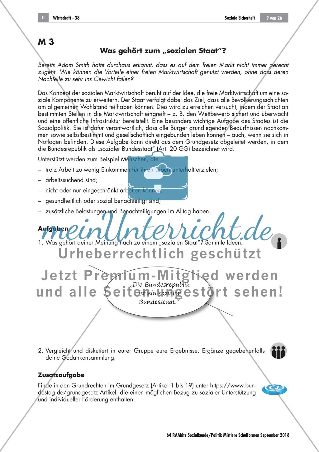 Marktwirtschaft und soziale Sicherheit in Deutschland Preview 4