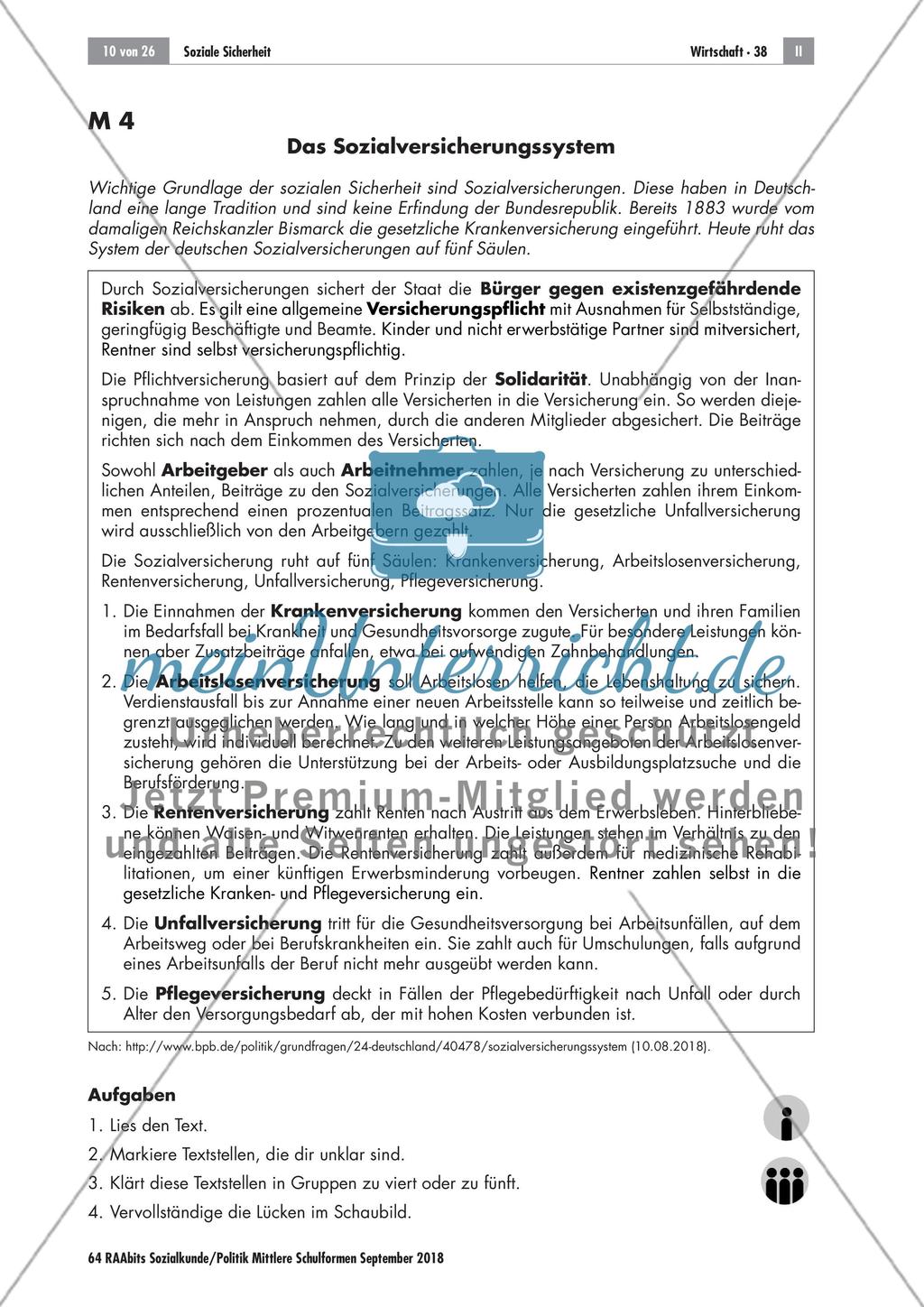 Marktwirtschaft und soziale Sicherheit in Deutschland Preview 5