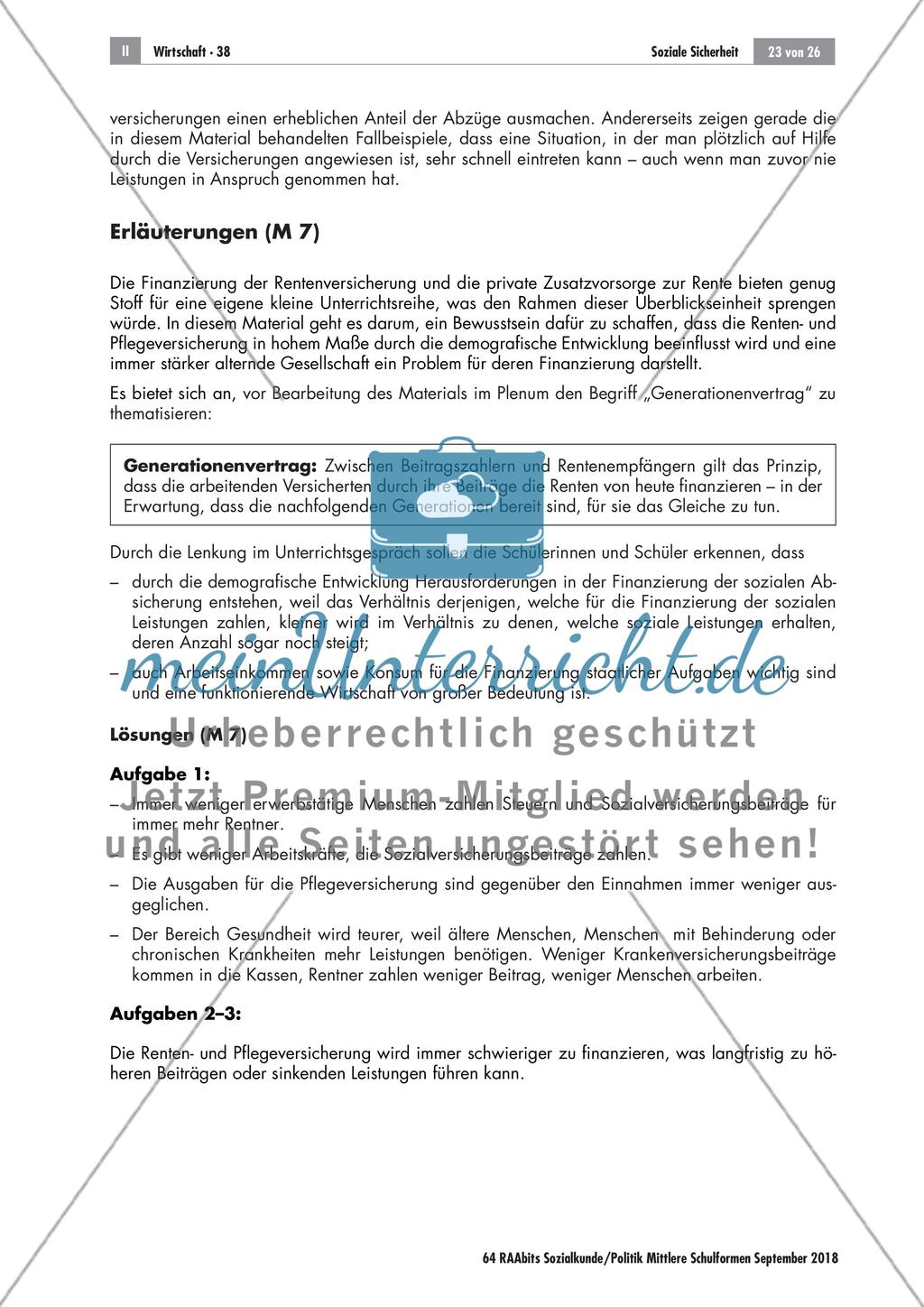 Anhang zu: Marktwirtschaft und soziale Sicherheit in Deutschland Preview 6