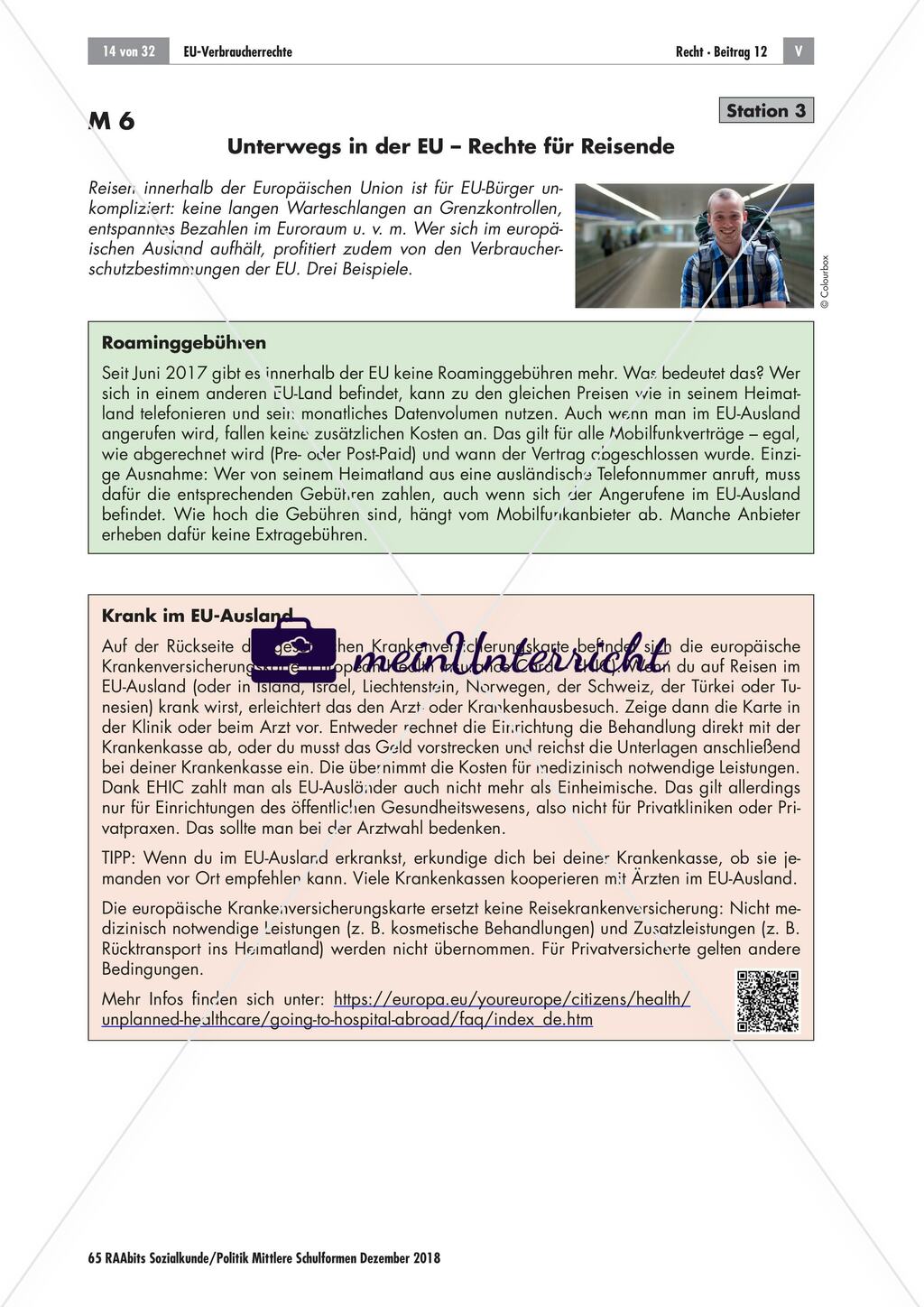 EU: Verbraucherrechte Preview 14