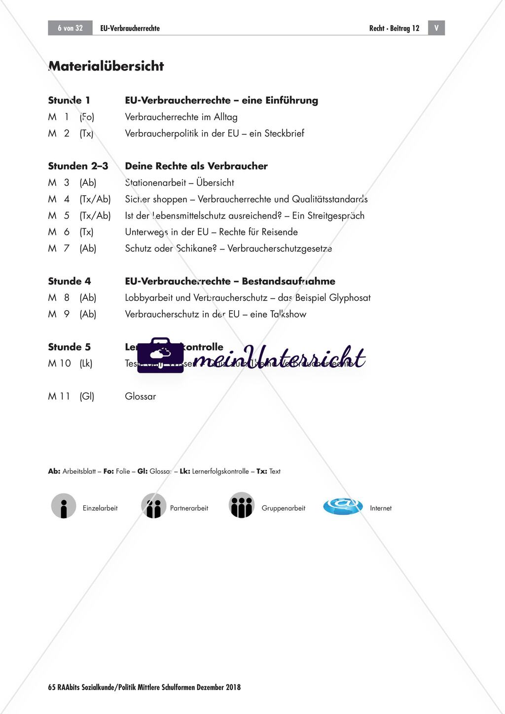EU: Verbraucherrechte Preview 6