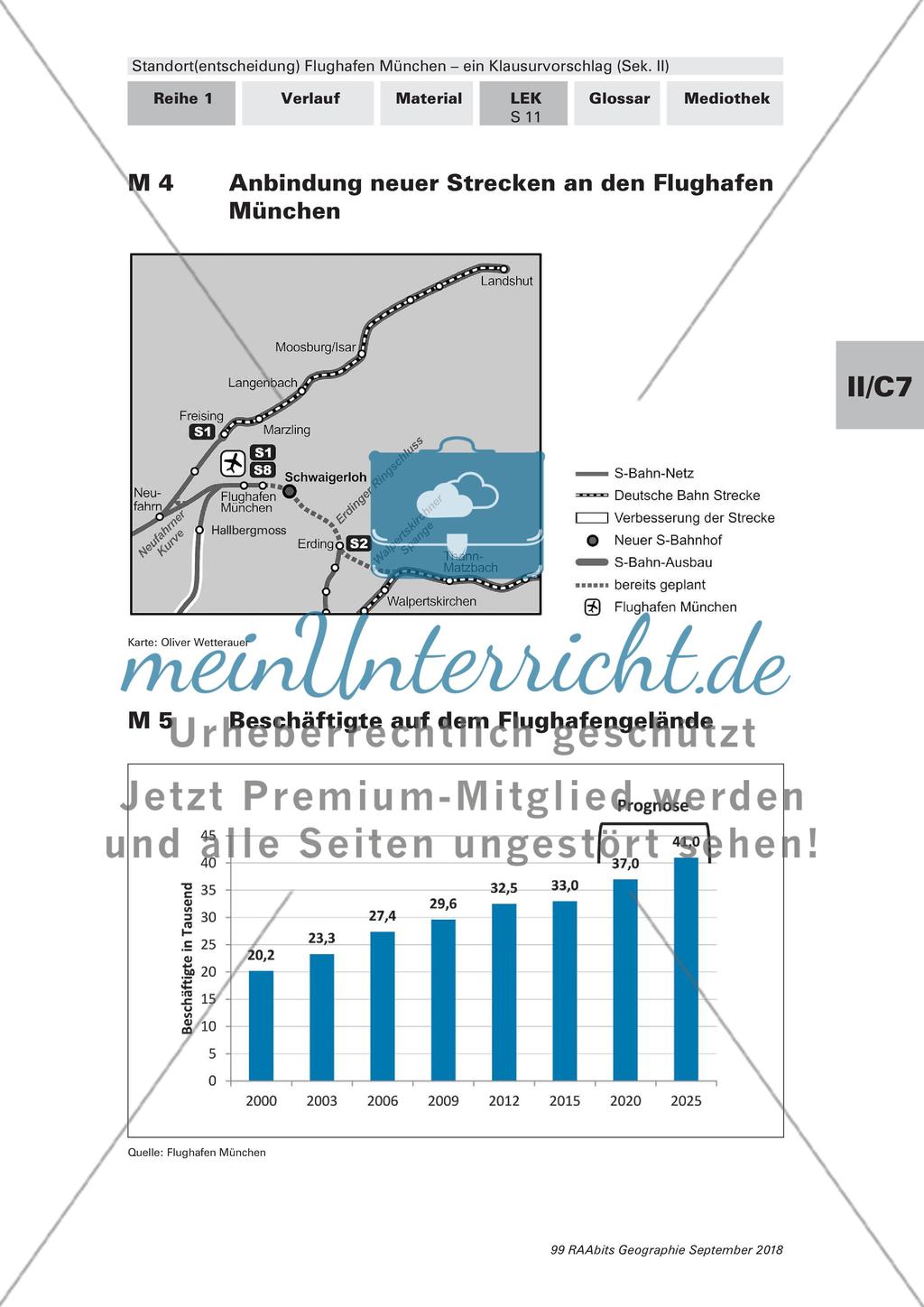 Der Standort des Flughafen München: ein Klausurvorschlag Preview 13