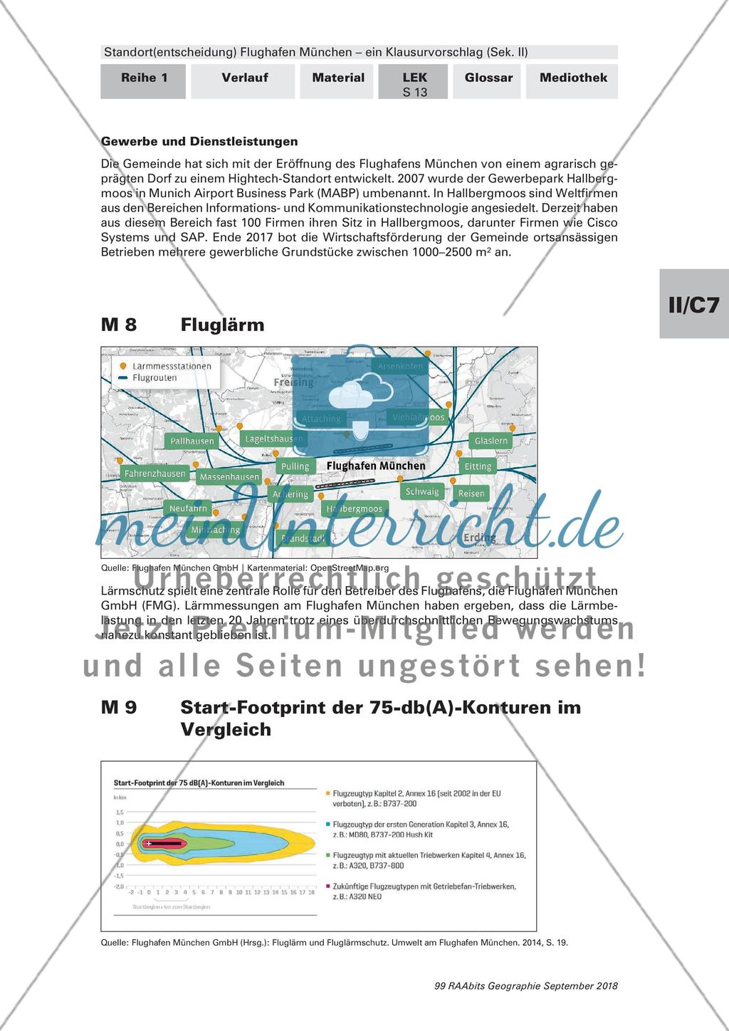 Der Standort des Flughafen München: ein Klausurvorschlag Preview 15