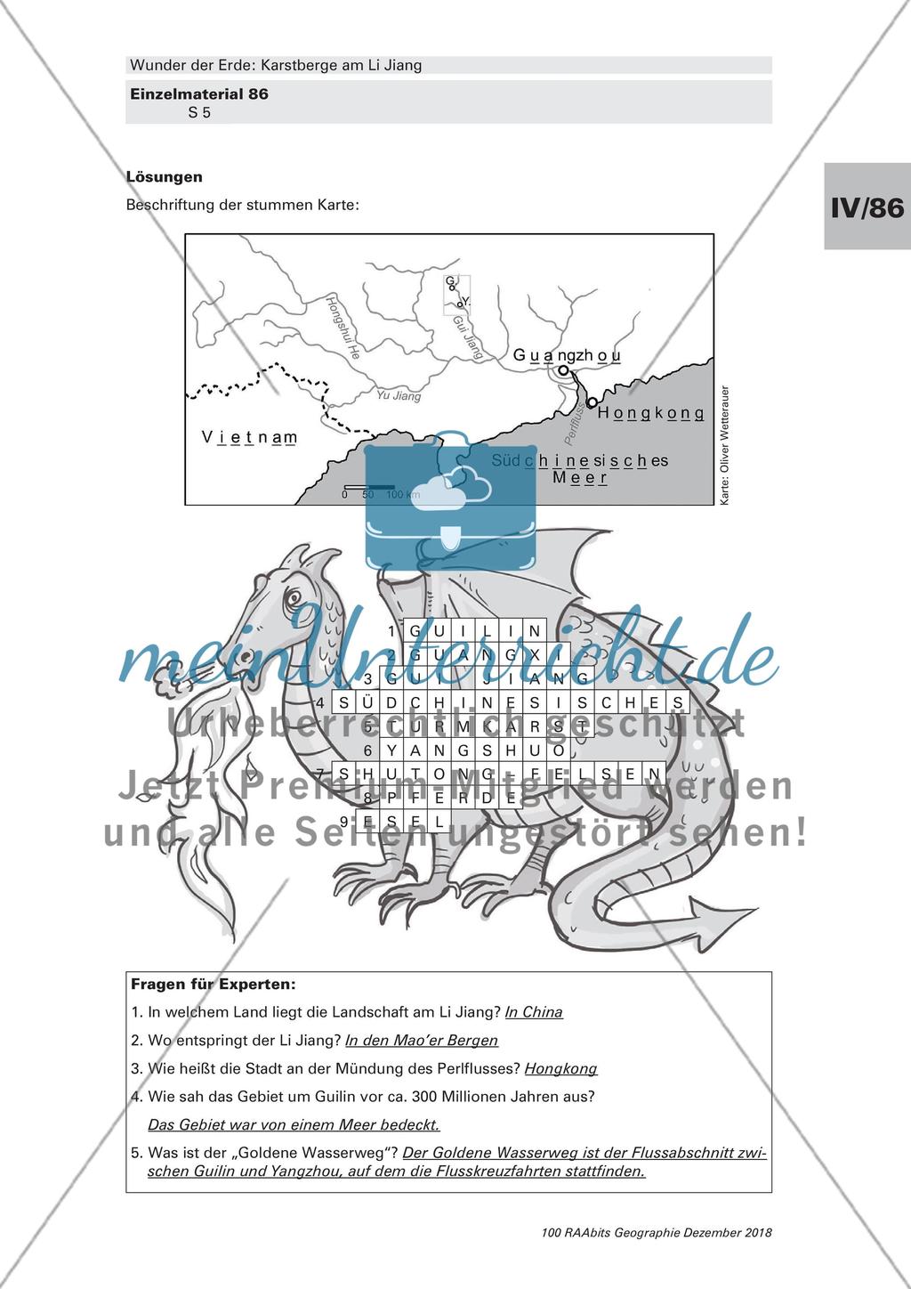Der Karstberge am Li Jiang Preview 5