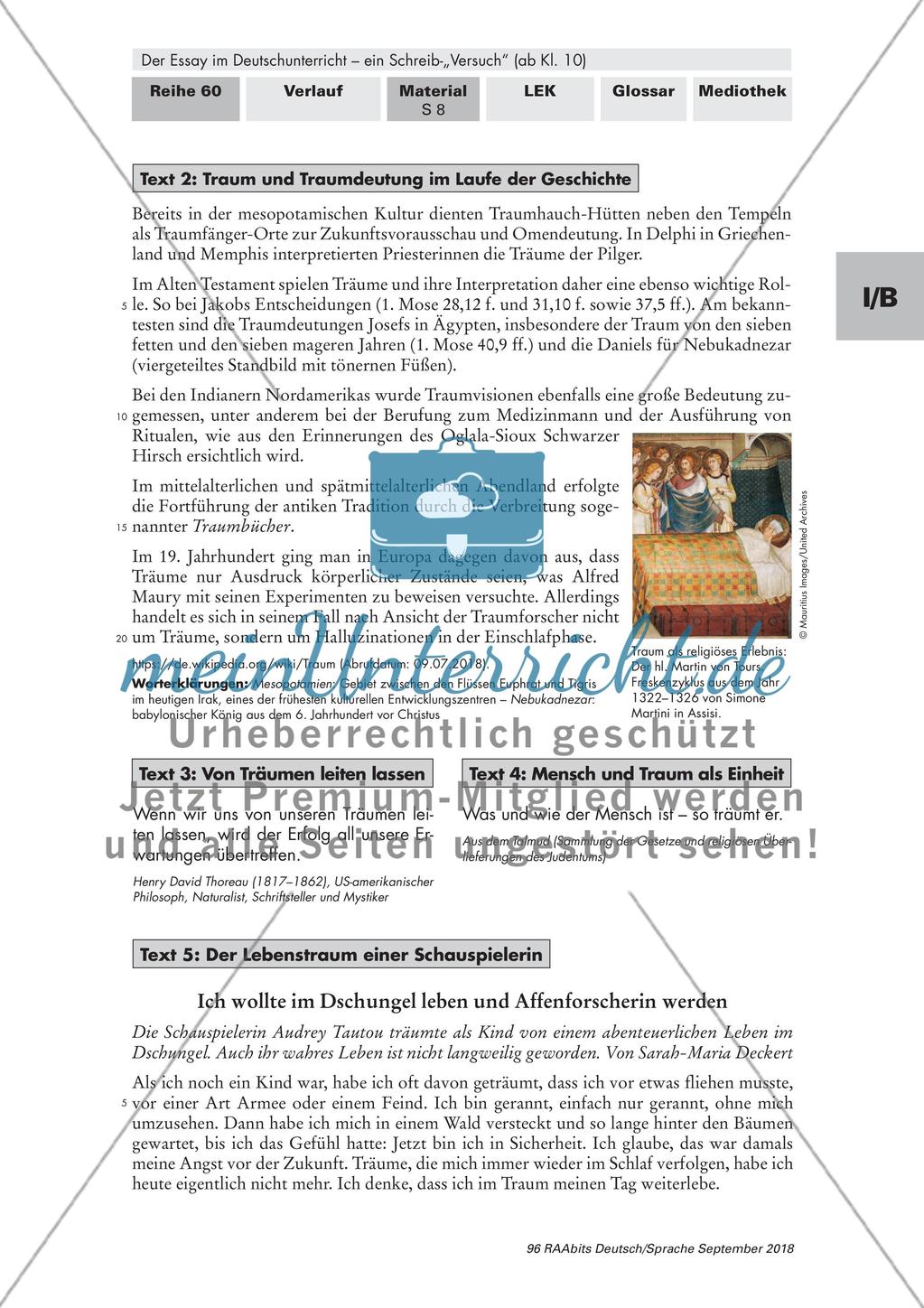 Entstehung und Charakterisierung des Essays Preview 7