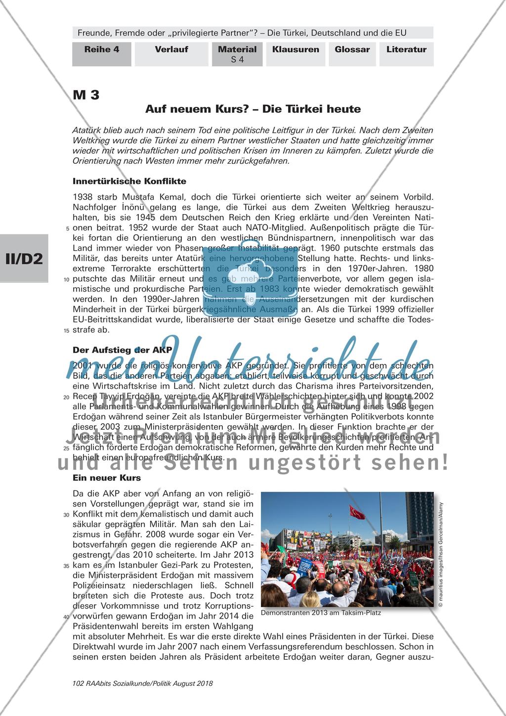 Die Türkei und die Bundesrepublik, Die Türkei und Europa Preview 3