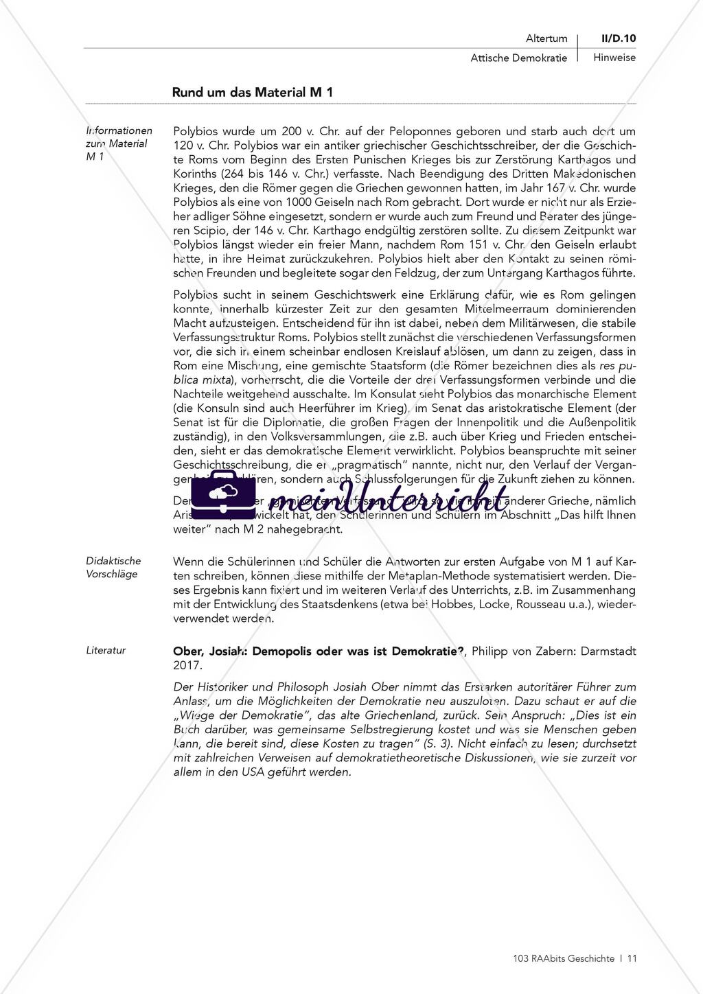 Das Leben in einem Staat: Gründe und verschiedene Herrschaftsformen Preview 5