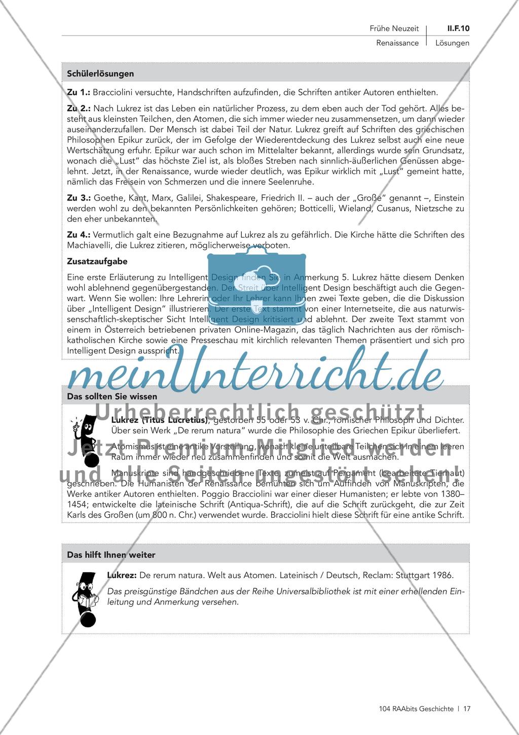 Menschenbilder im Laufe der Zeit: Antiker Grundgedanke Preview 3