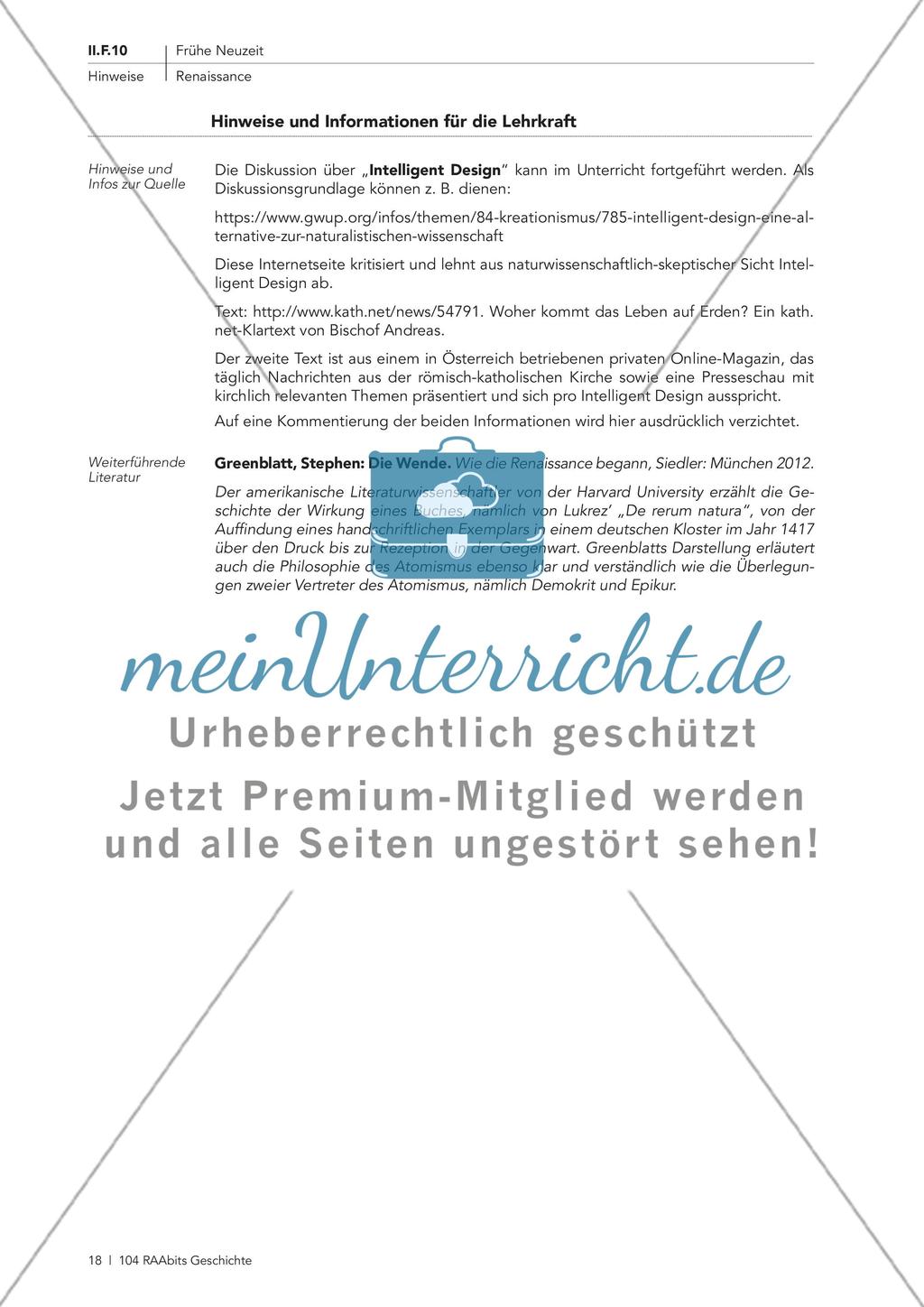 Menschenbilder im Laufe der Zeit: Antiker Grundgedanke Preview 4