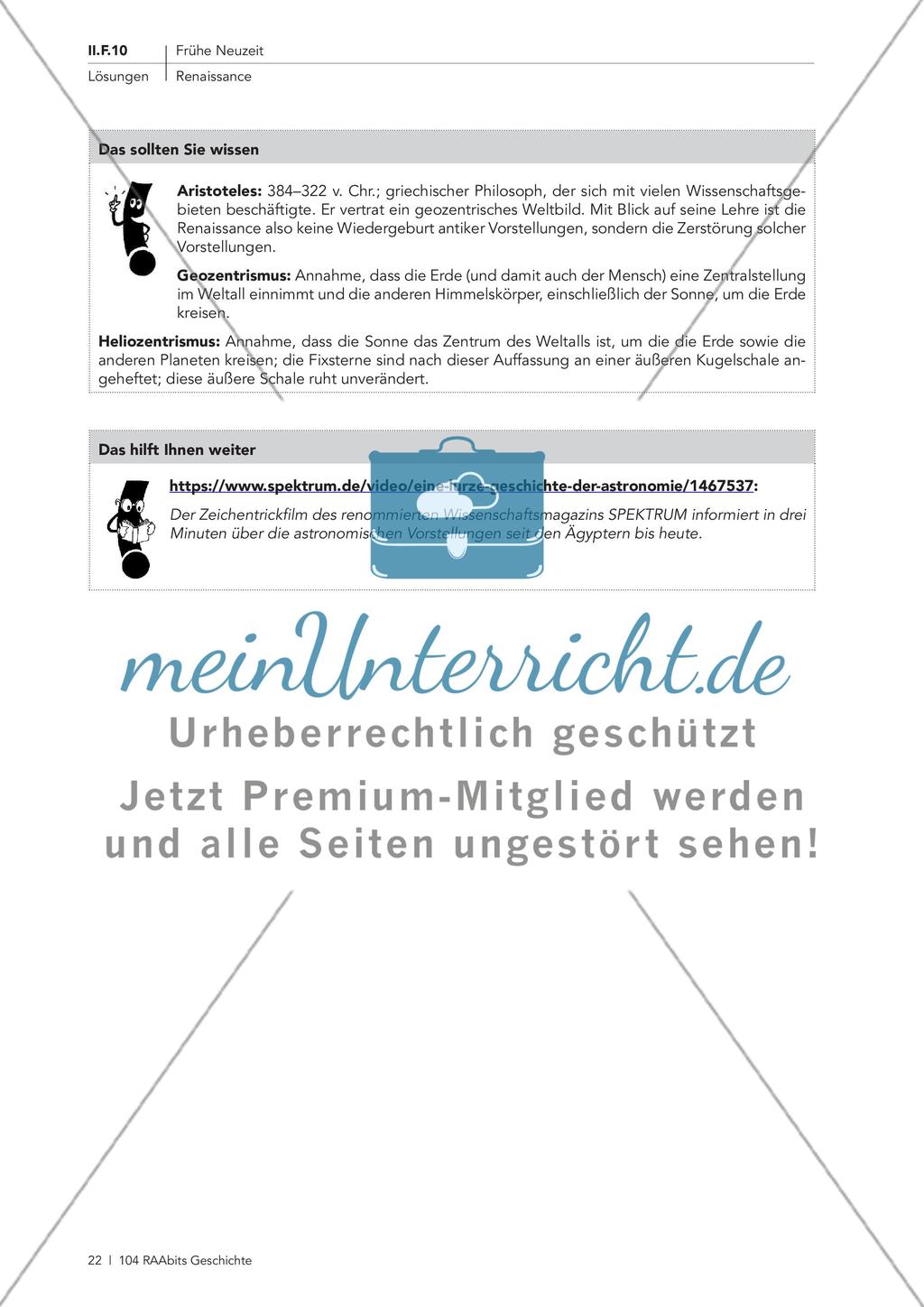 Menschenbilder im Laufe der Zeit: Antiker Grundgedanke Preview 8