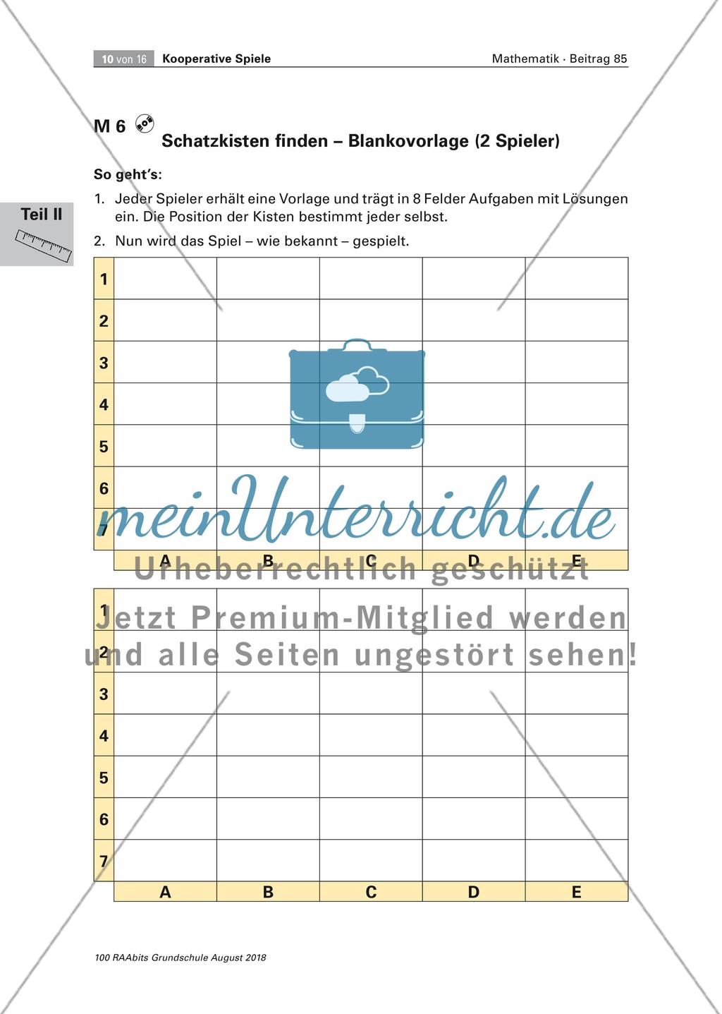 Kooperative Spiele zur Zahlraumerweiterung Preview 10