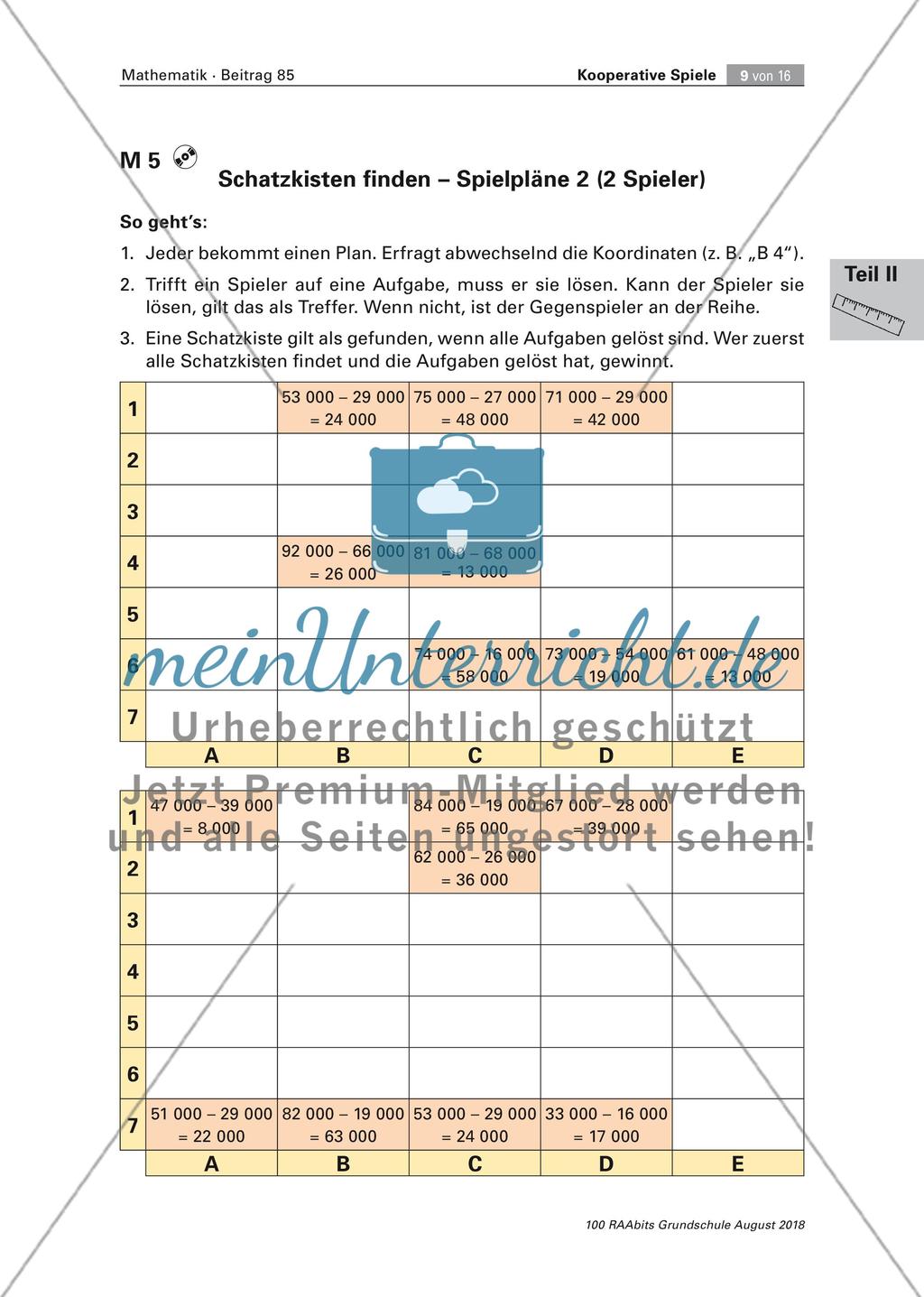 Kooperative Spiele zur Zahlraumerweiterung Preview 9