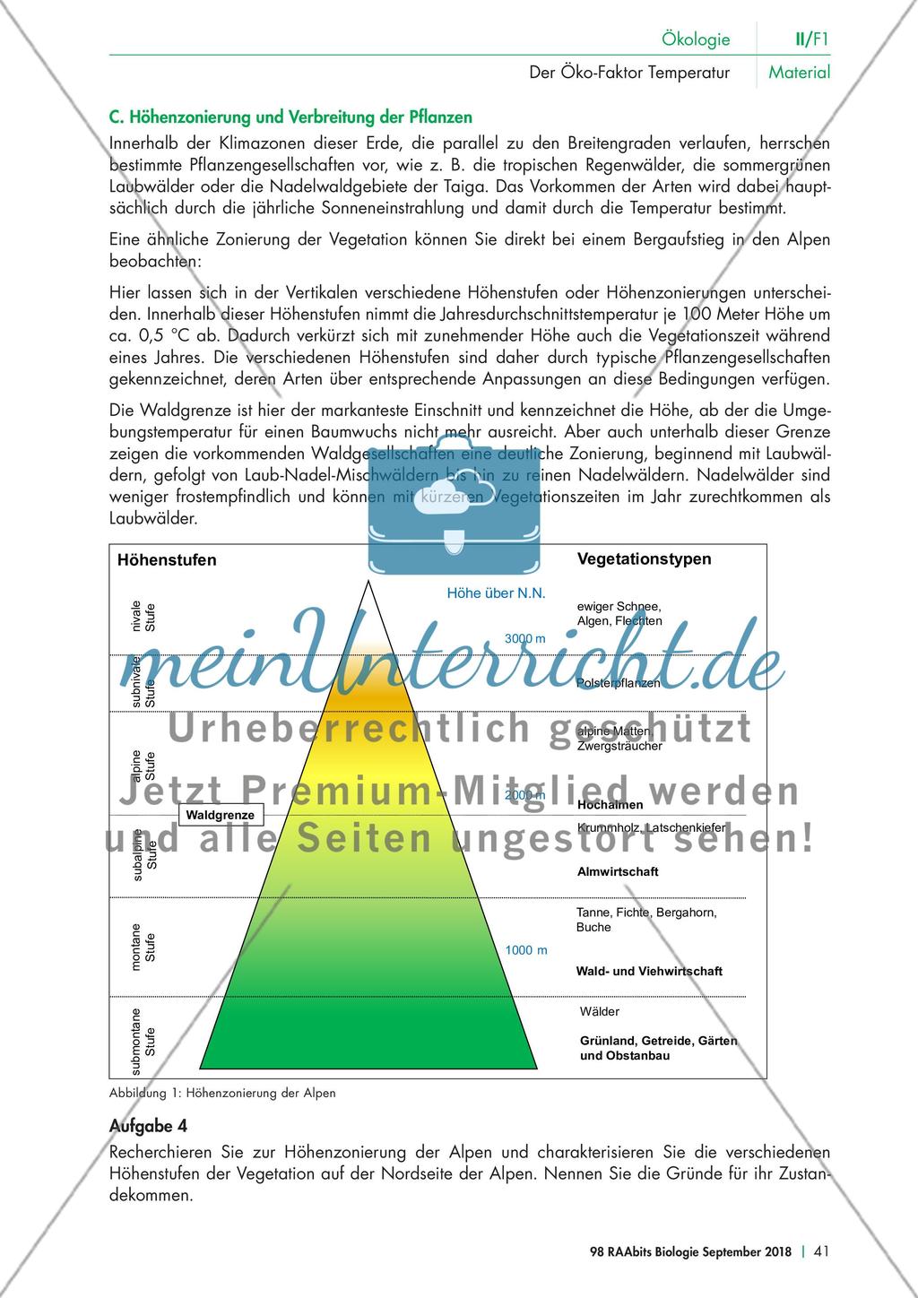 Der Einfluss der Temperatur auf Pflanzen Preview 3
