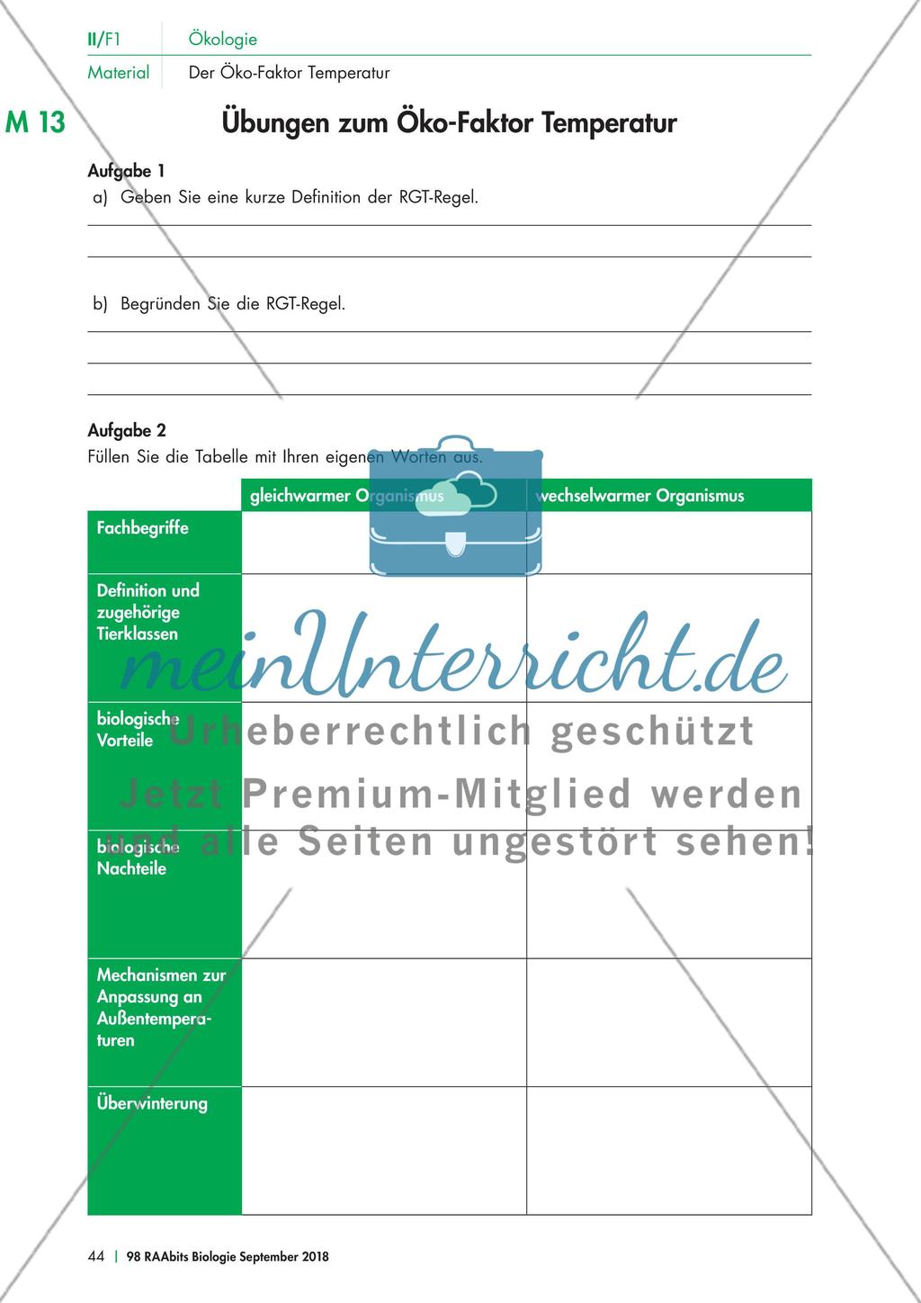 Der Einfluss der Temperatur auf Pflanzen Preview 6