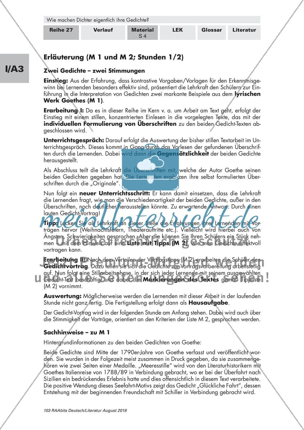 Zwei Gedichte - zwei Stimmungen Preview 3