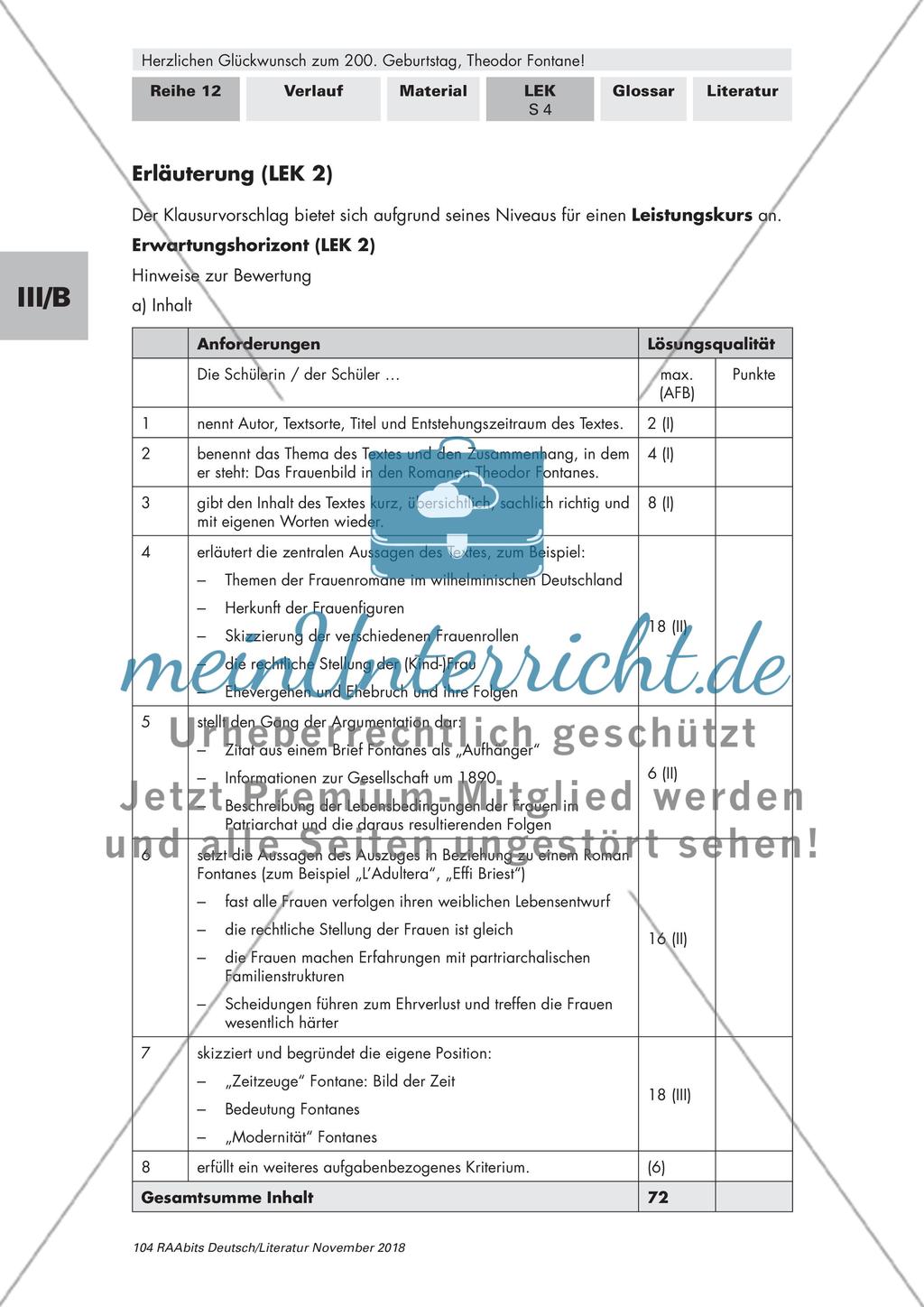 Theodor Fontane's 200. Geburtstag: Ergebnissicherung Preview 10