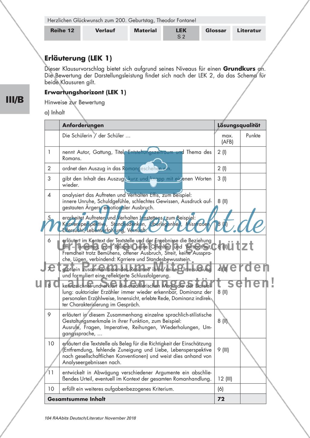 Theodor Fontane's 200. Geburtstag: Ergebnissicherung Preview 8