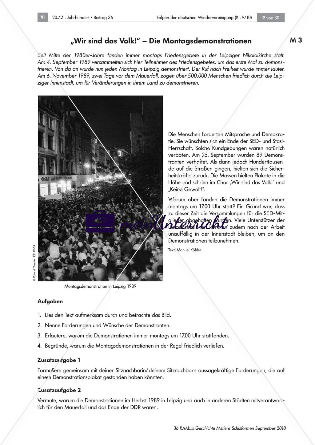Gründe für den Mauerfall 1989 Preview 3