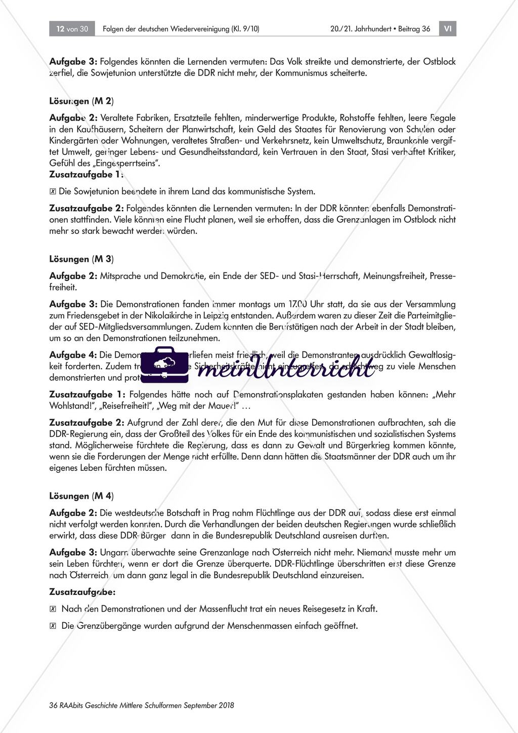 Gründe für den Mauerfall 1989 Preview 6