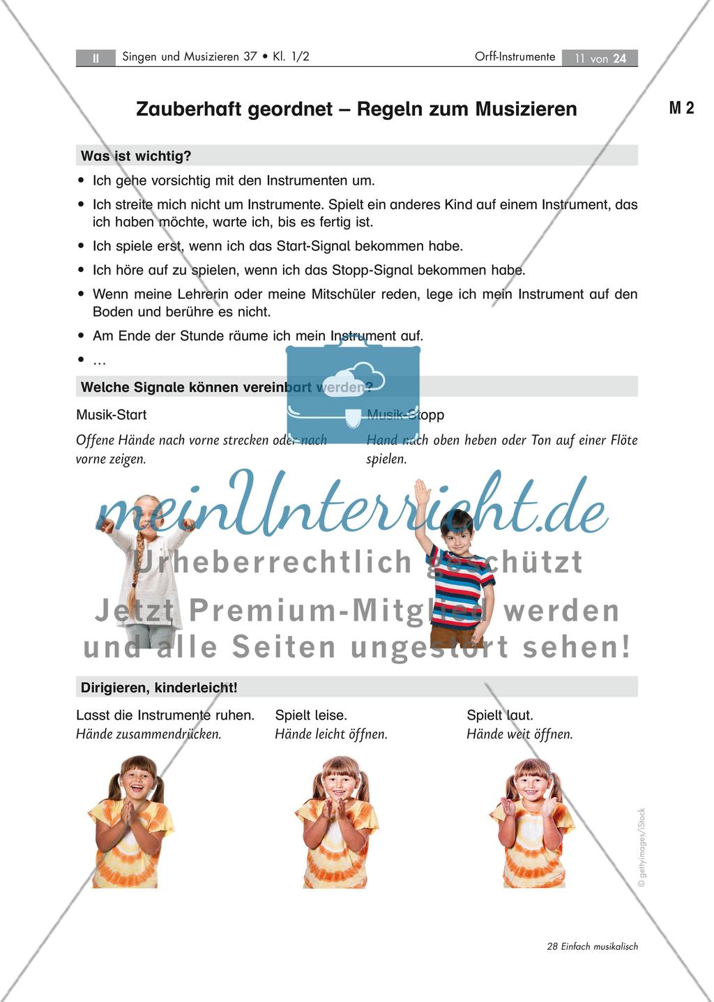 Der musikalische Alltag von Orffus, dem Zauberer Orff-Instrumente kennenlernen und ausprobieren Stand: Dezember 2018 Preview 11