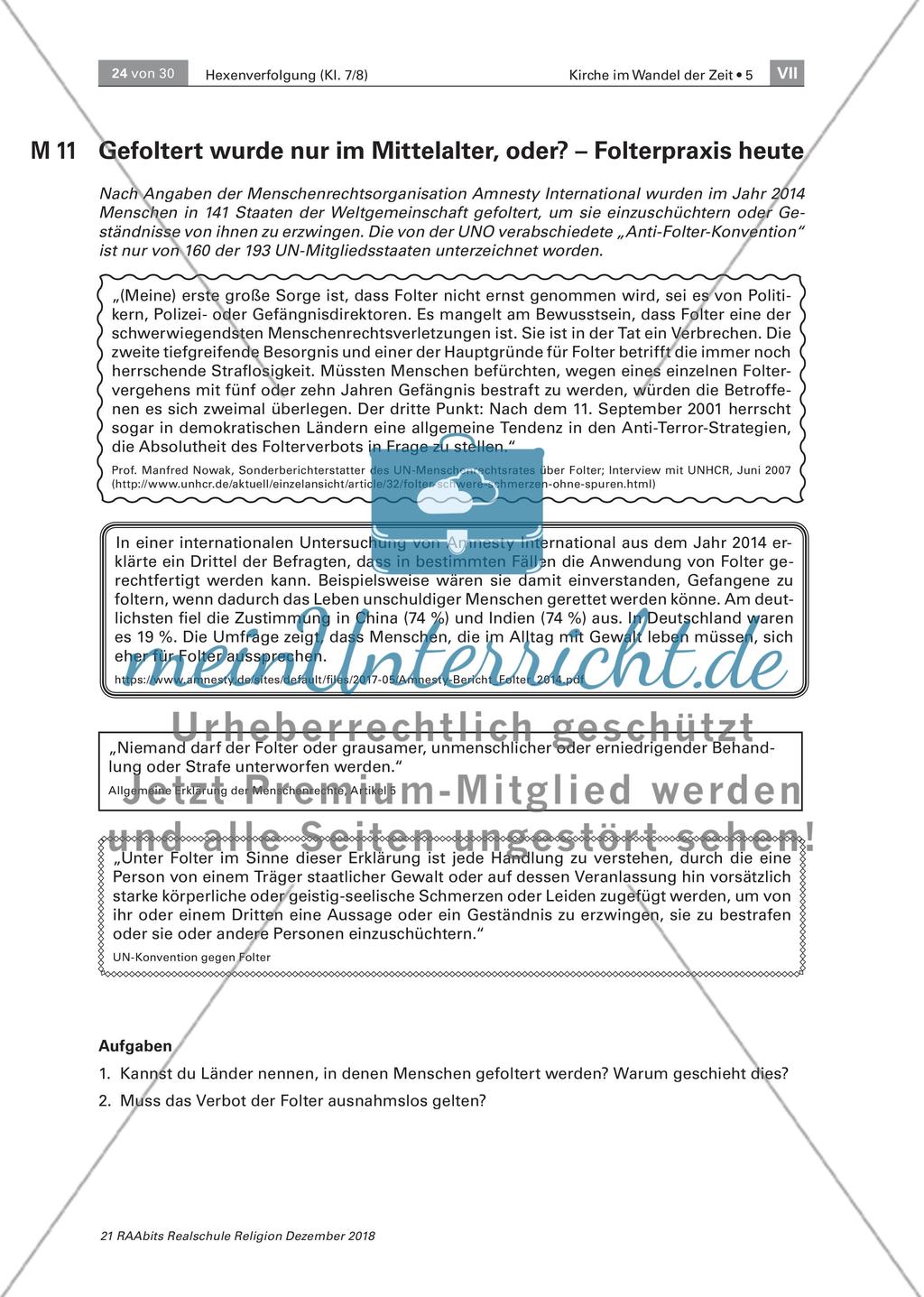 Folterpraxis und Menschenverfolgung heute Preview 1