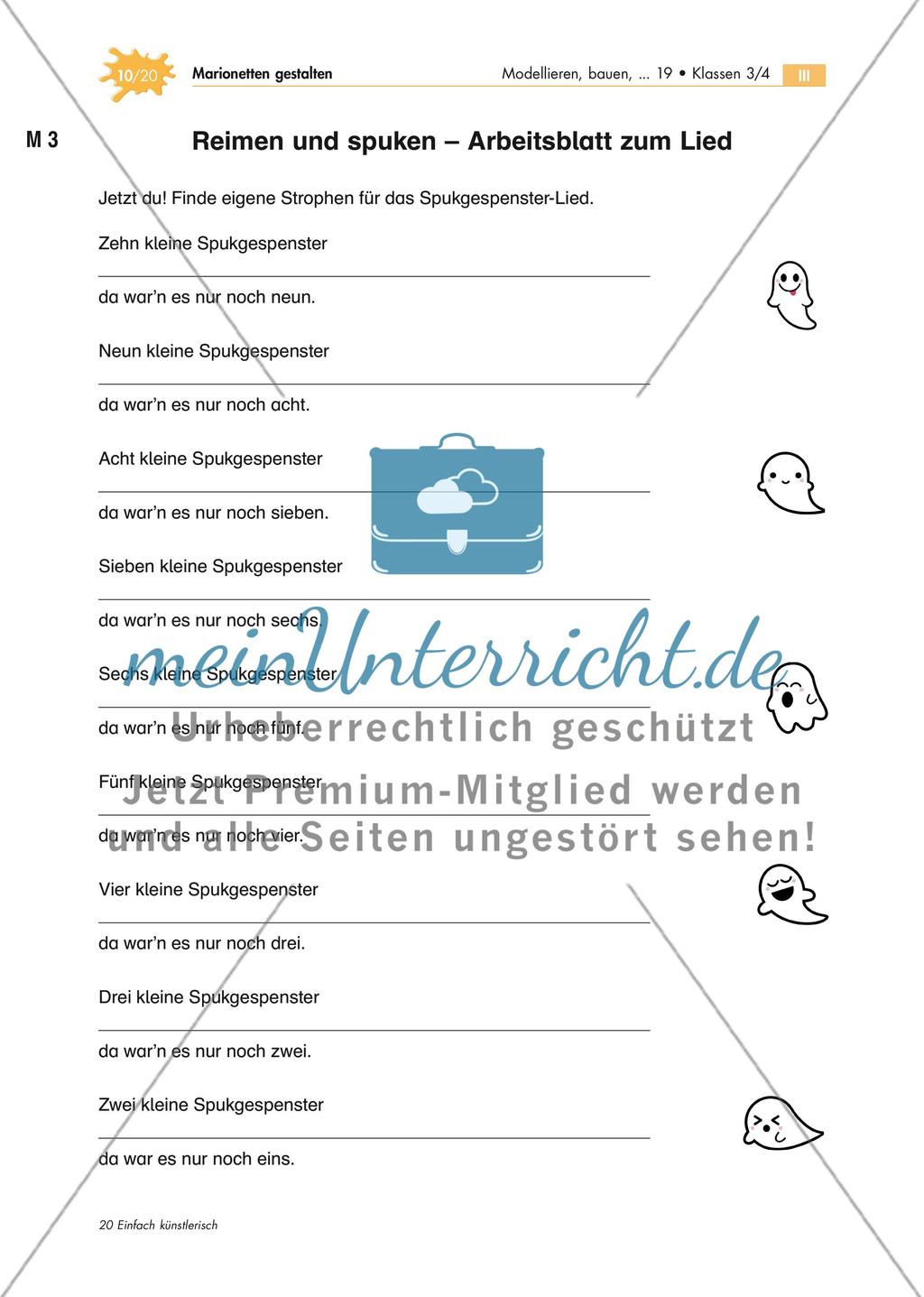 Gestaltung von Marionetten Preview 10