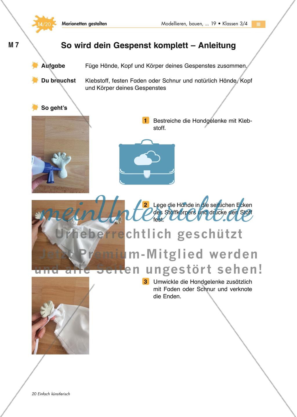 Gestaltung von Marionetten Preview 14