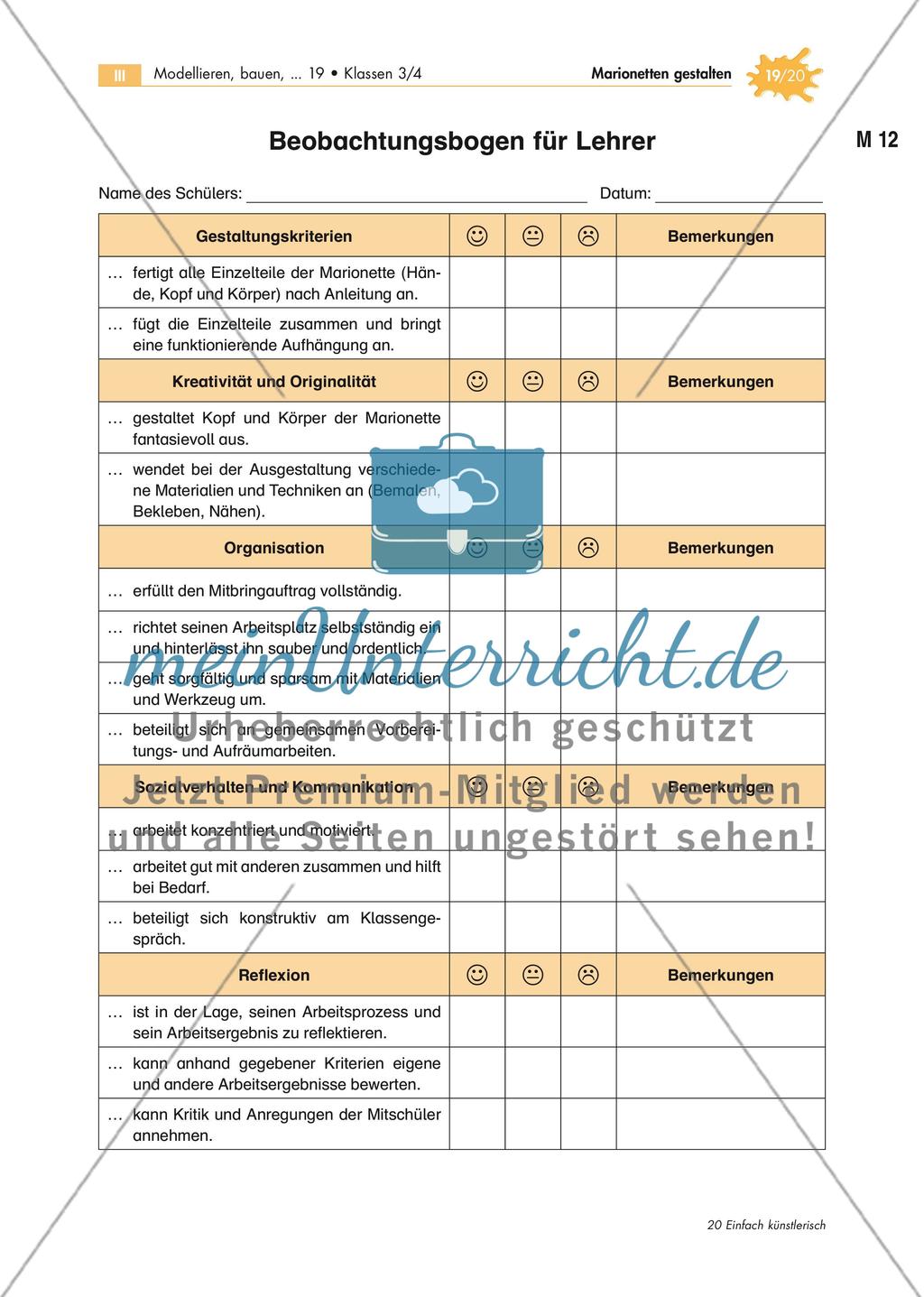 Gestaltung von Marionetten Preview 19