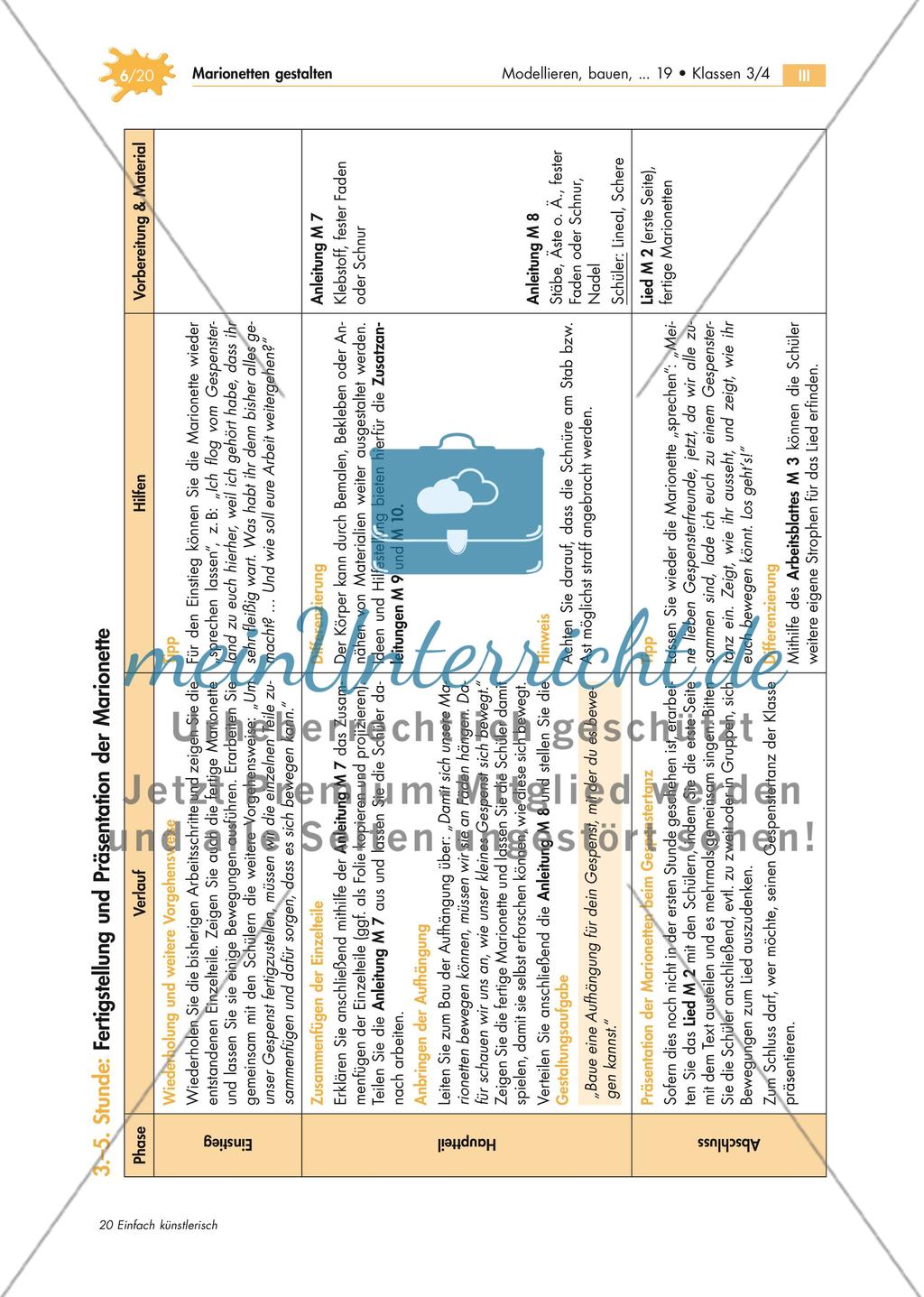 Gestaltung von Marionetten Preview 6
