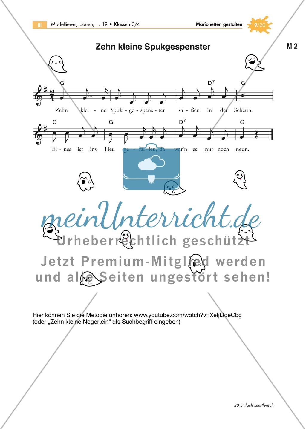 Gestaltung von Marionetten Preview 9