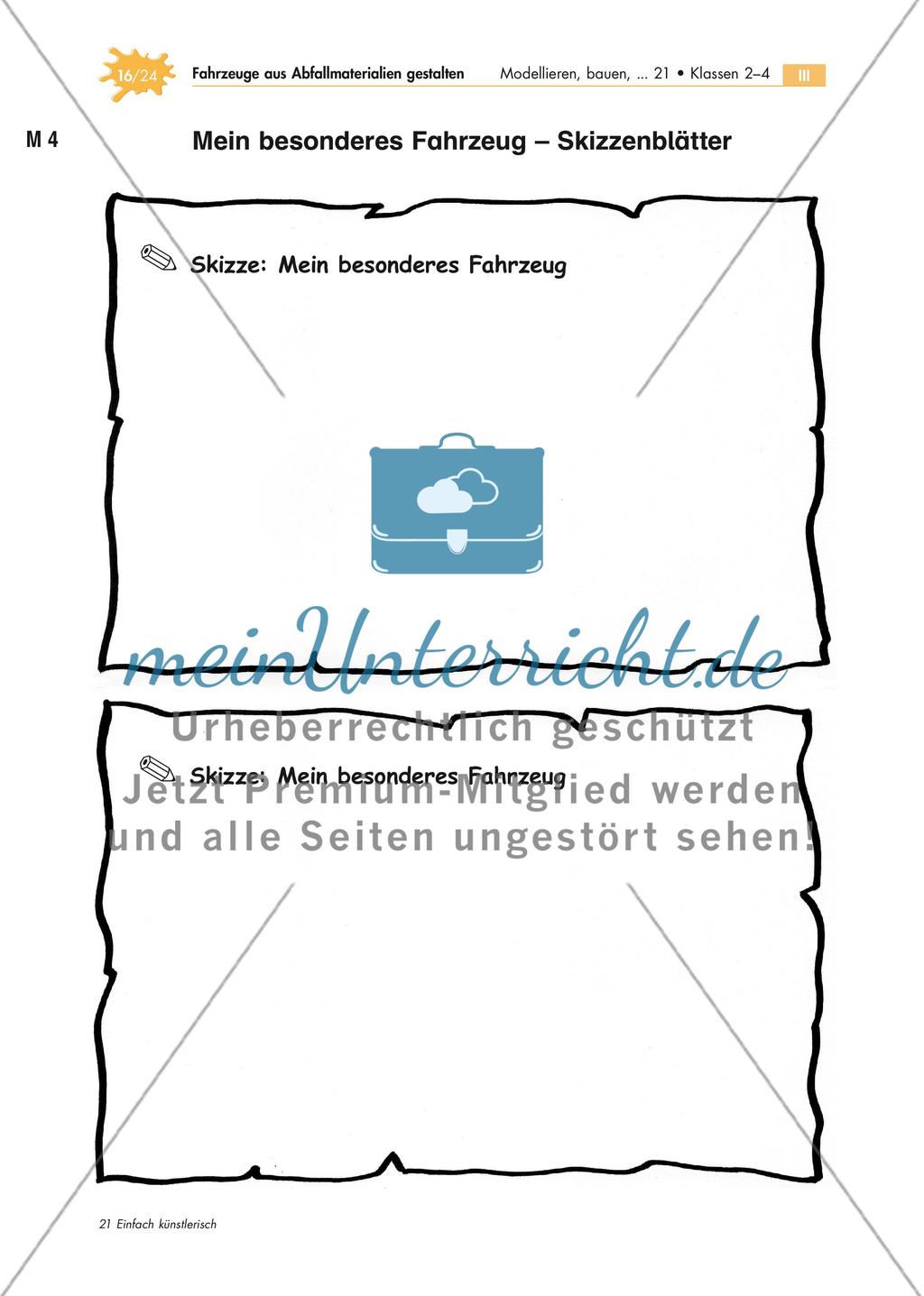 Ein Fahrzeug aus Abfallmaterialien gestalten Preview 16