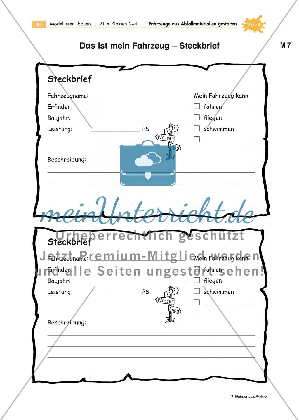 Ein Fahrzeug aus Abfallmaterialien gestalten Preview 21